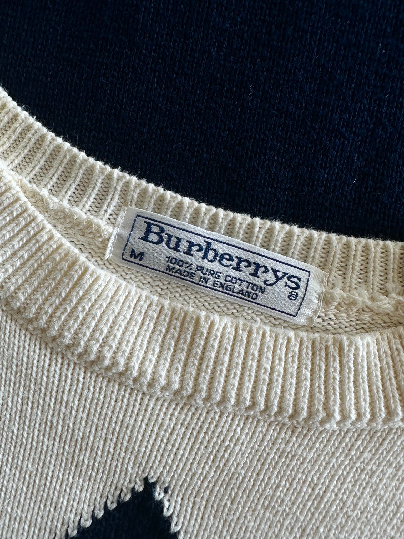 Vintage BURBERRYS Nautical Knit Dress | XS-M