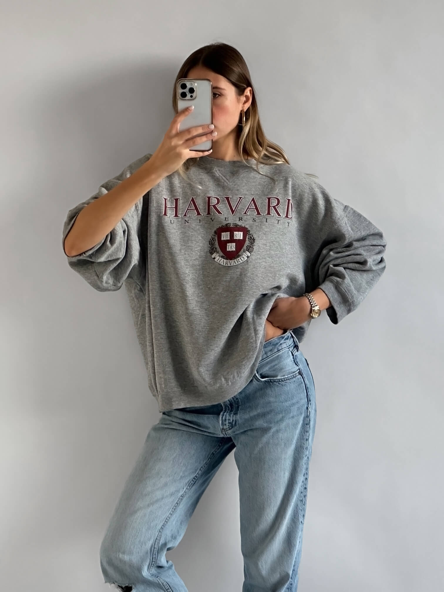 Vintage HARVARD UNIVERSITY Sweatshirt | XL