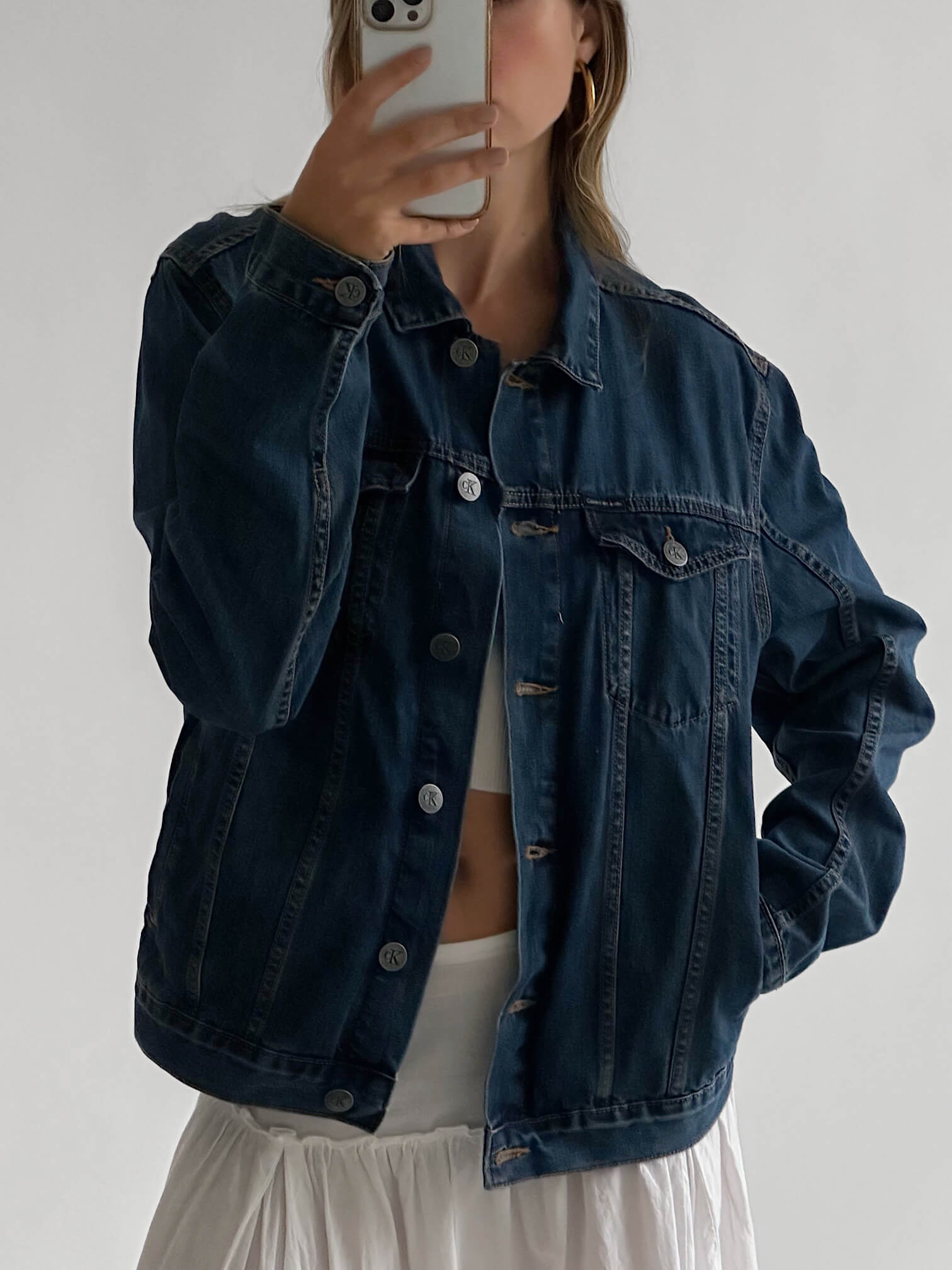 CALVIN KLEIN JEANS Denim Jacket | XS-L