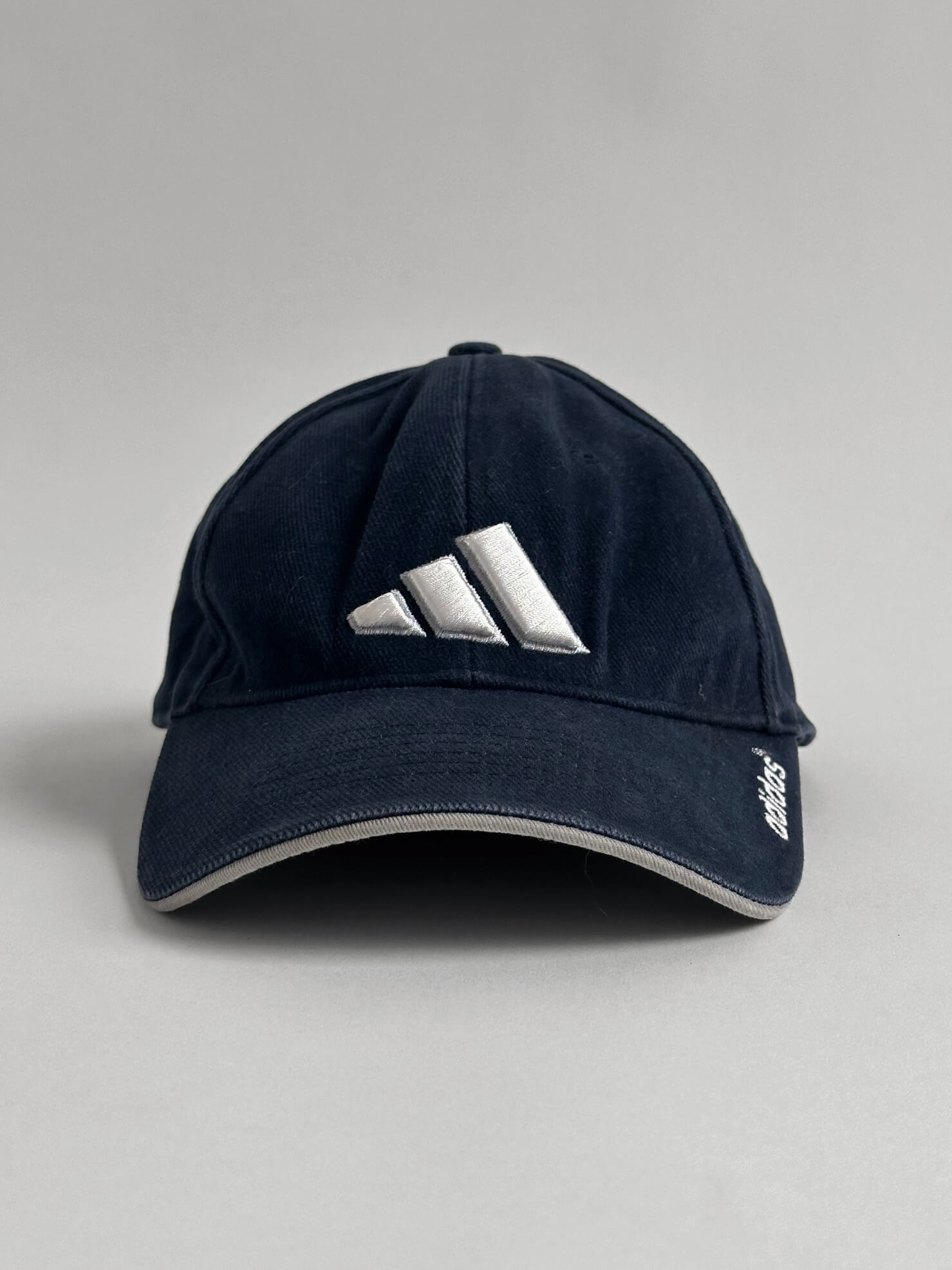 Faded ADIDAS Embroidered Velcro Back Hat | O/S