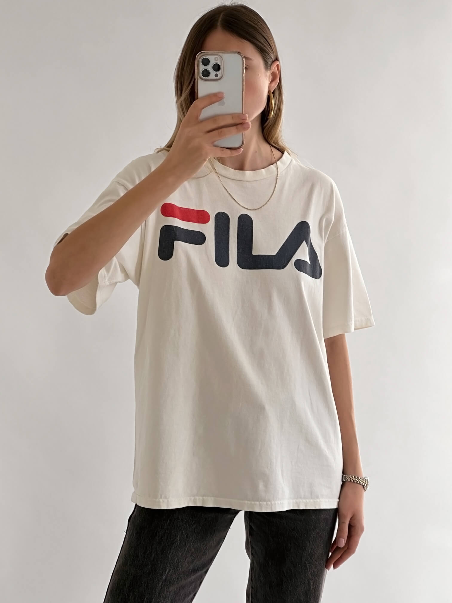 Vintage 90s FILA Tee | L/XL