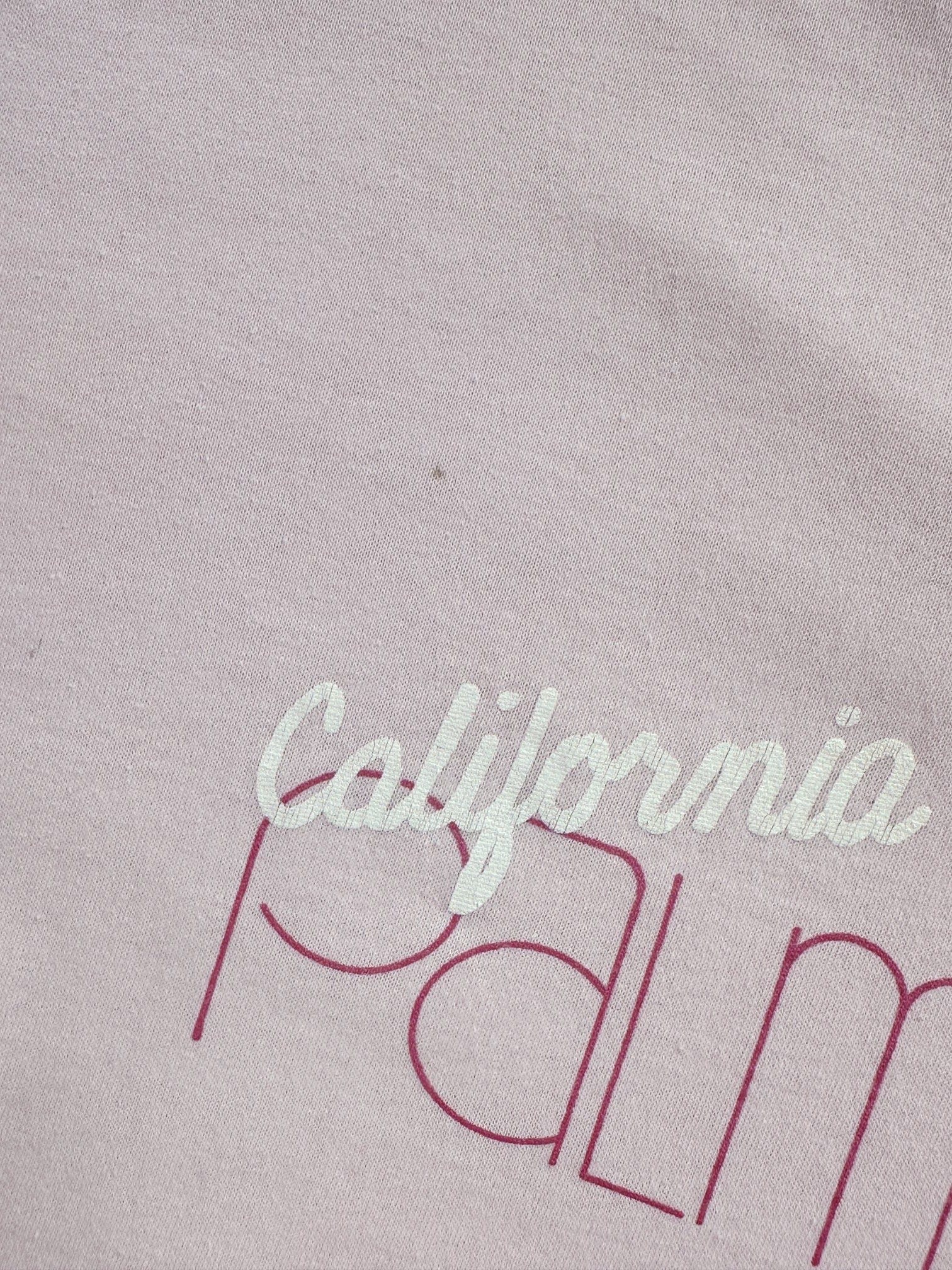 Vintage Palm Springs Pink Tee | L