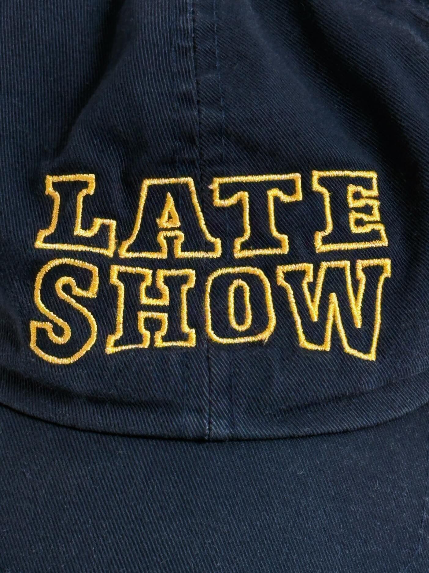 Vintage Late Show Embroidered Strap Back Hat | O/S