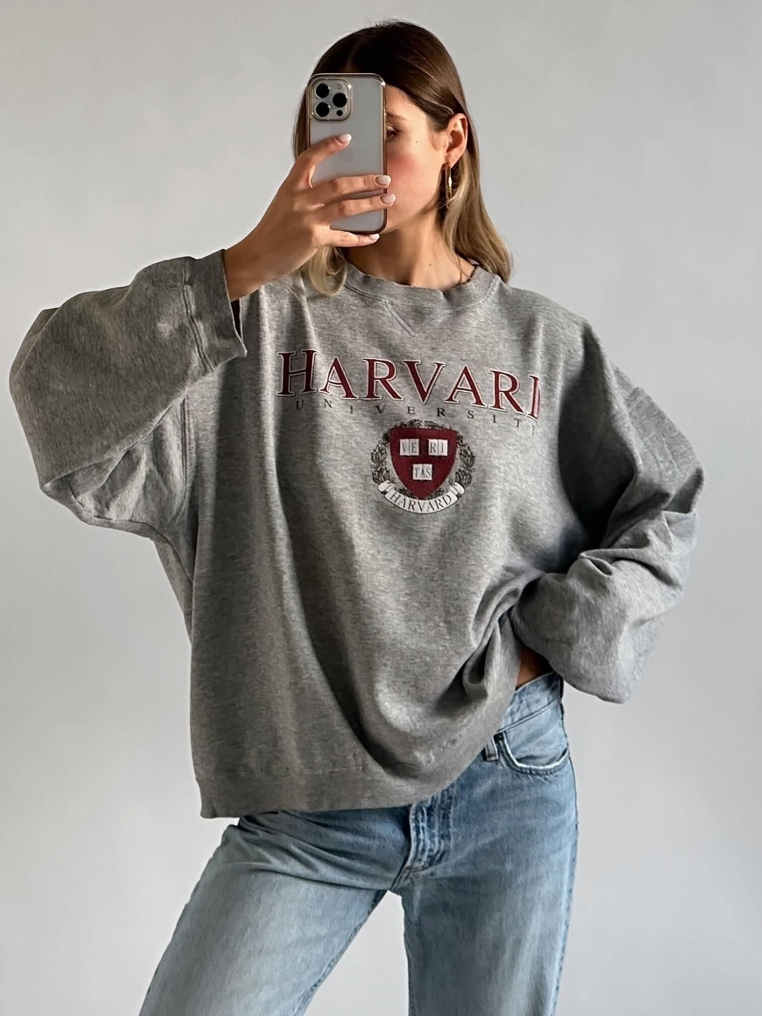 Vintage HARVARD UNIVERSITY Sweatshirt | XL