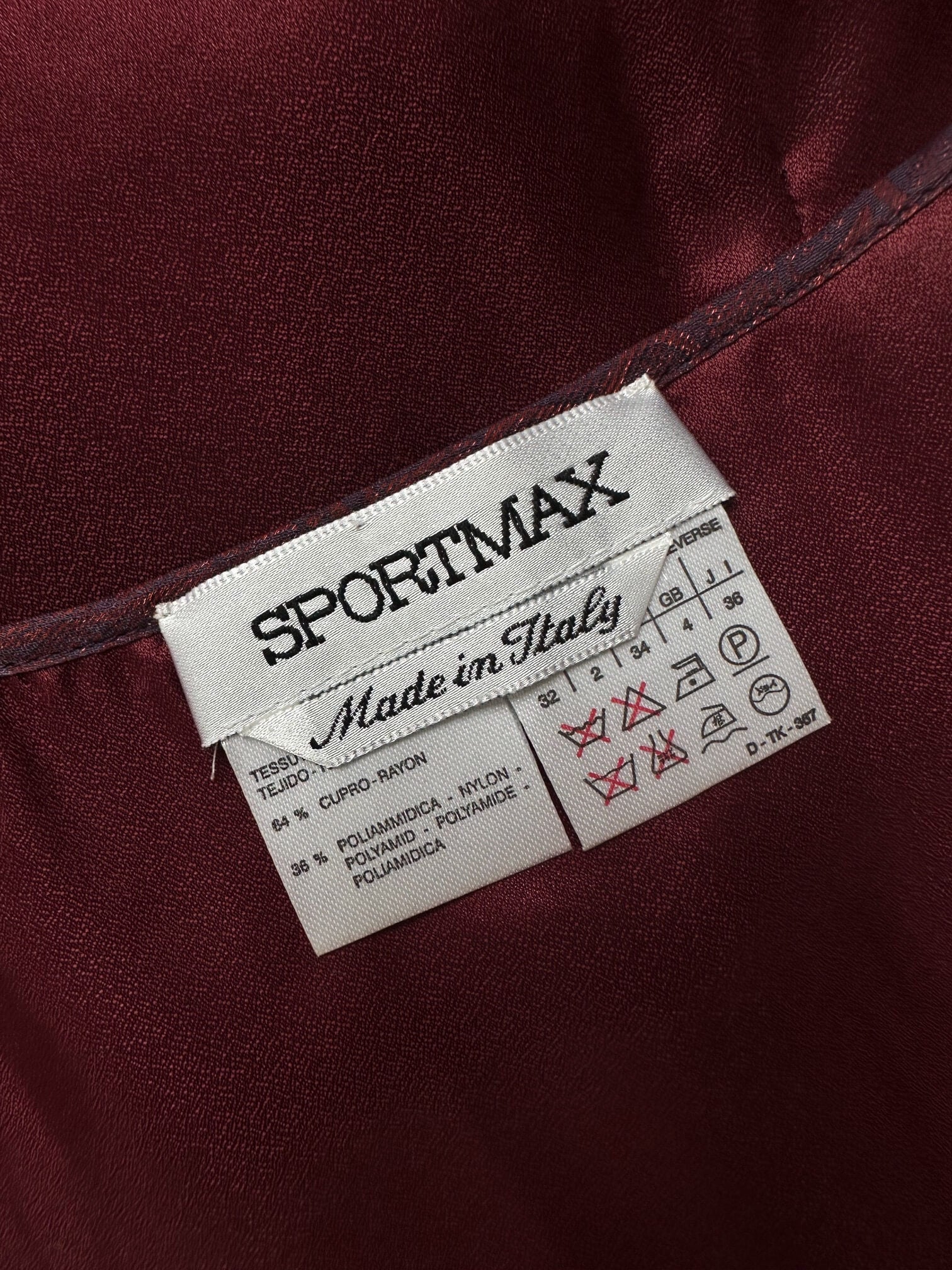 Vintage SPORTMAX Iridescent Printed Dress | XS/2