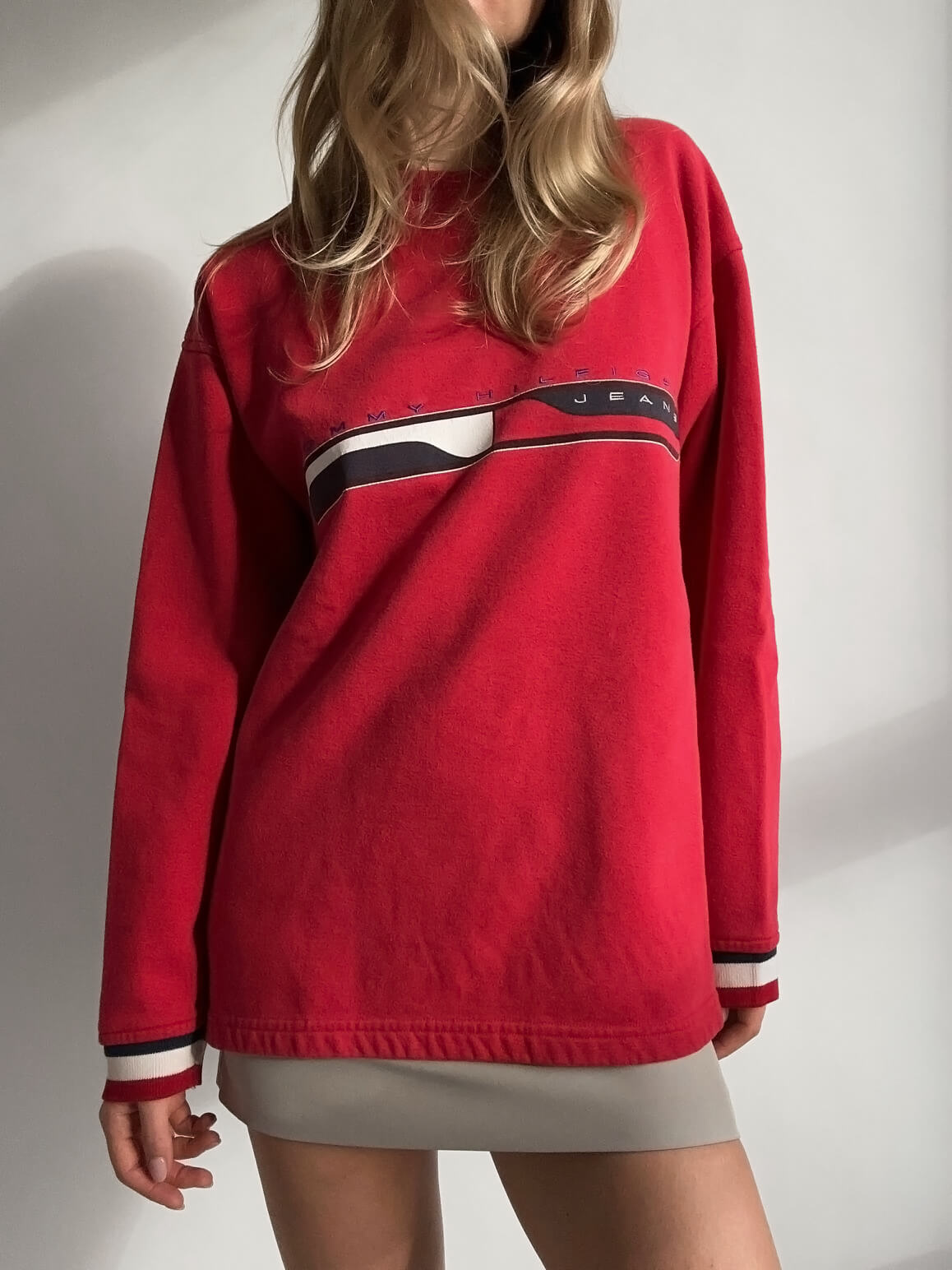 Vintage TOMMY HILFIGER Boxy Sweatshirt | S