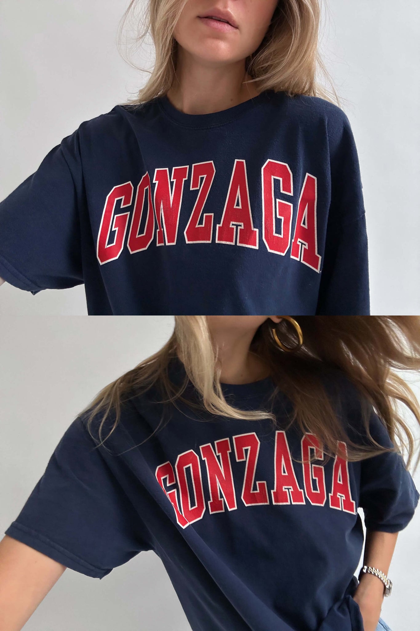 Vintage GONZAGA UNIVERSITY Tee | L/XL