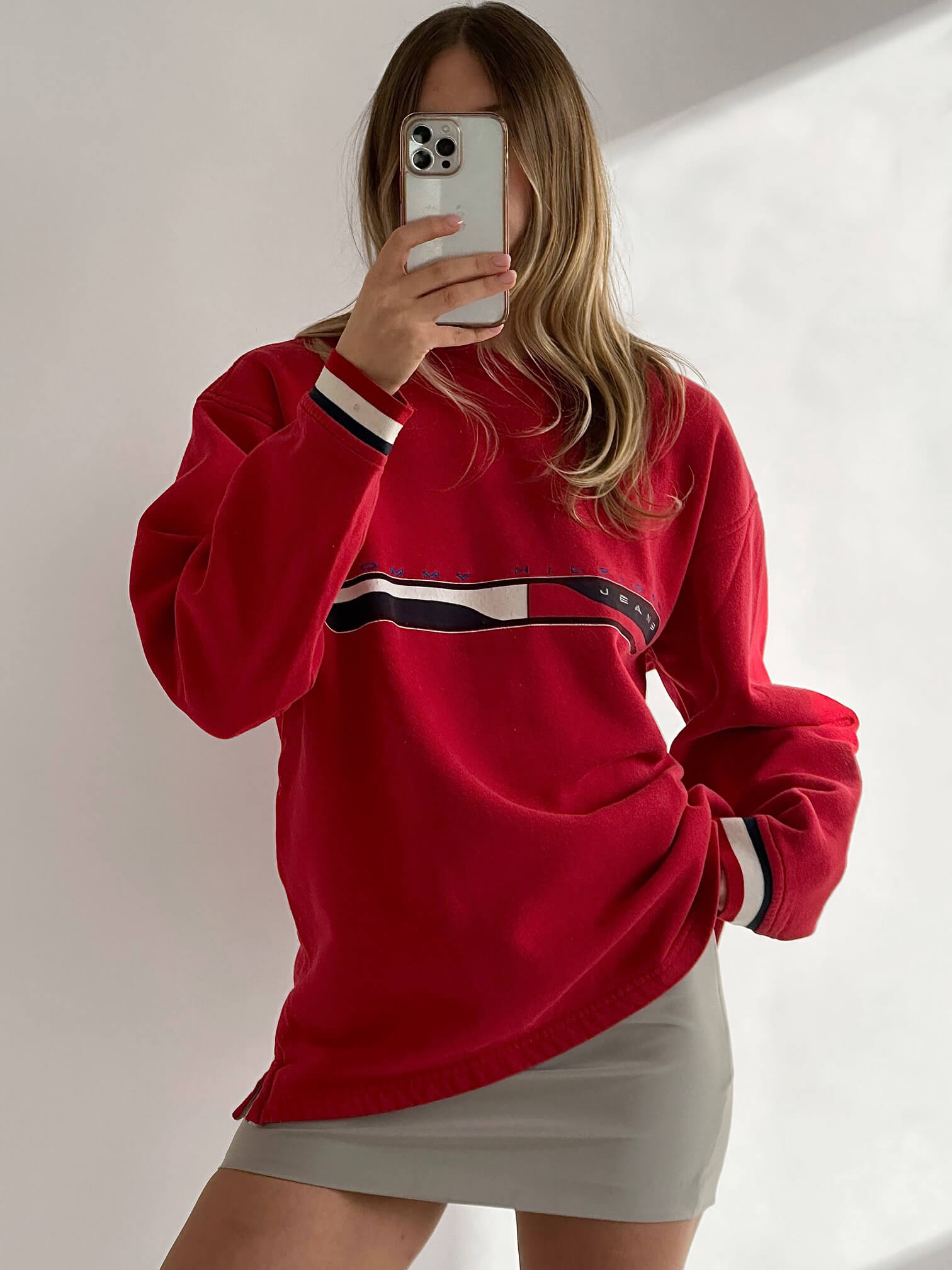 Vintage TOMMY HILFIGER Boxy Sweatshirt | S