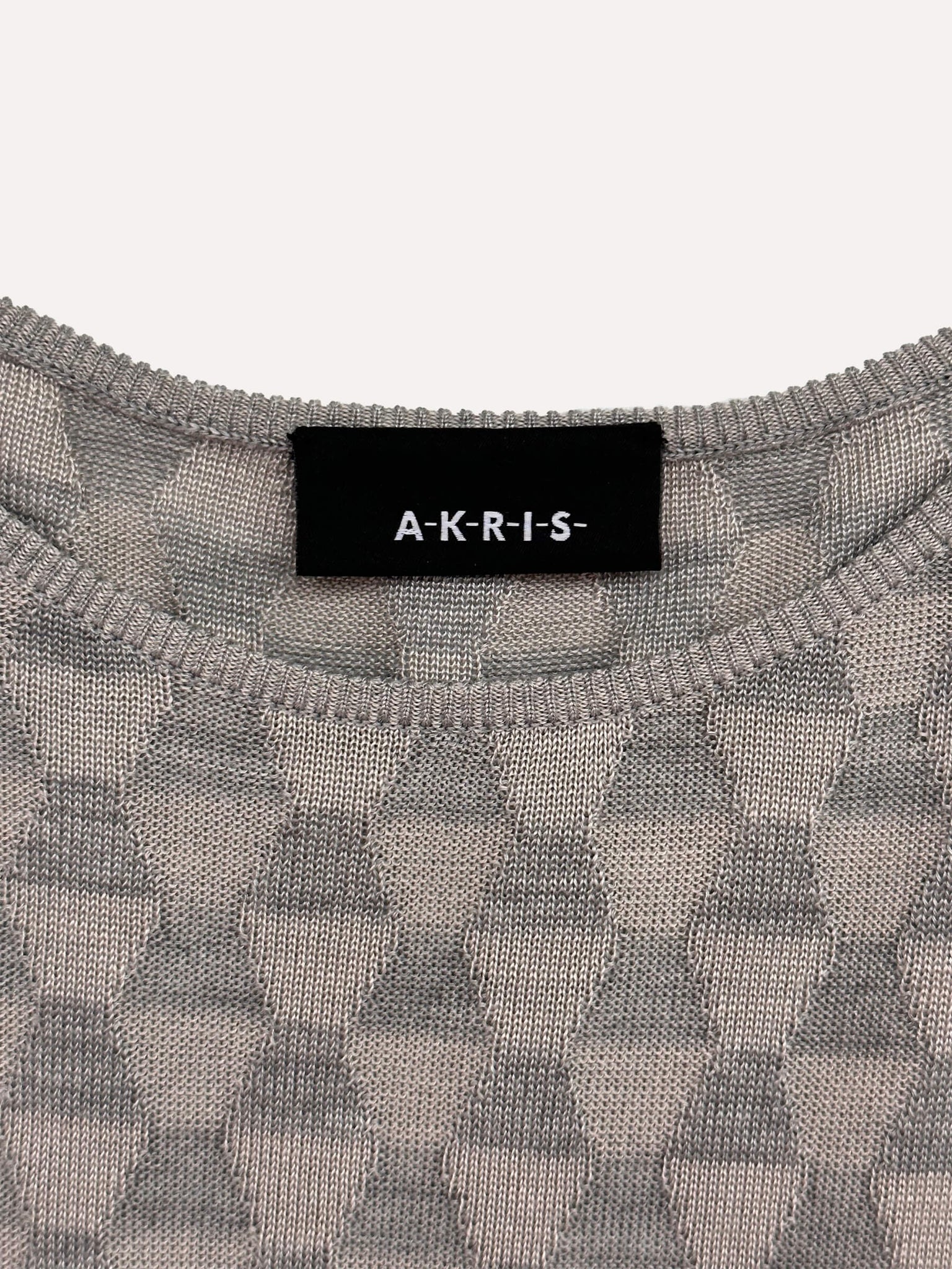 AKRIS Silk Jacquard Knit | M/8