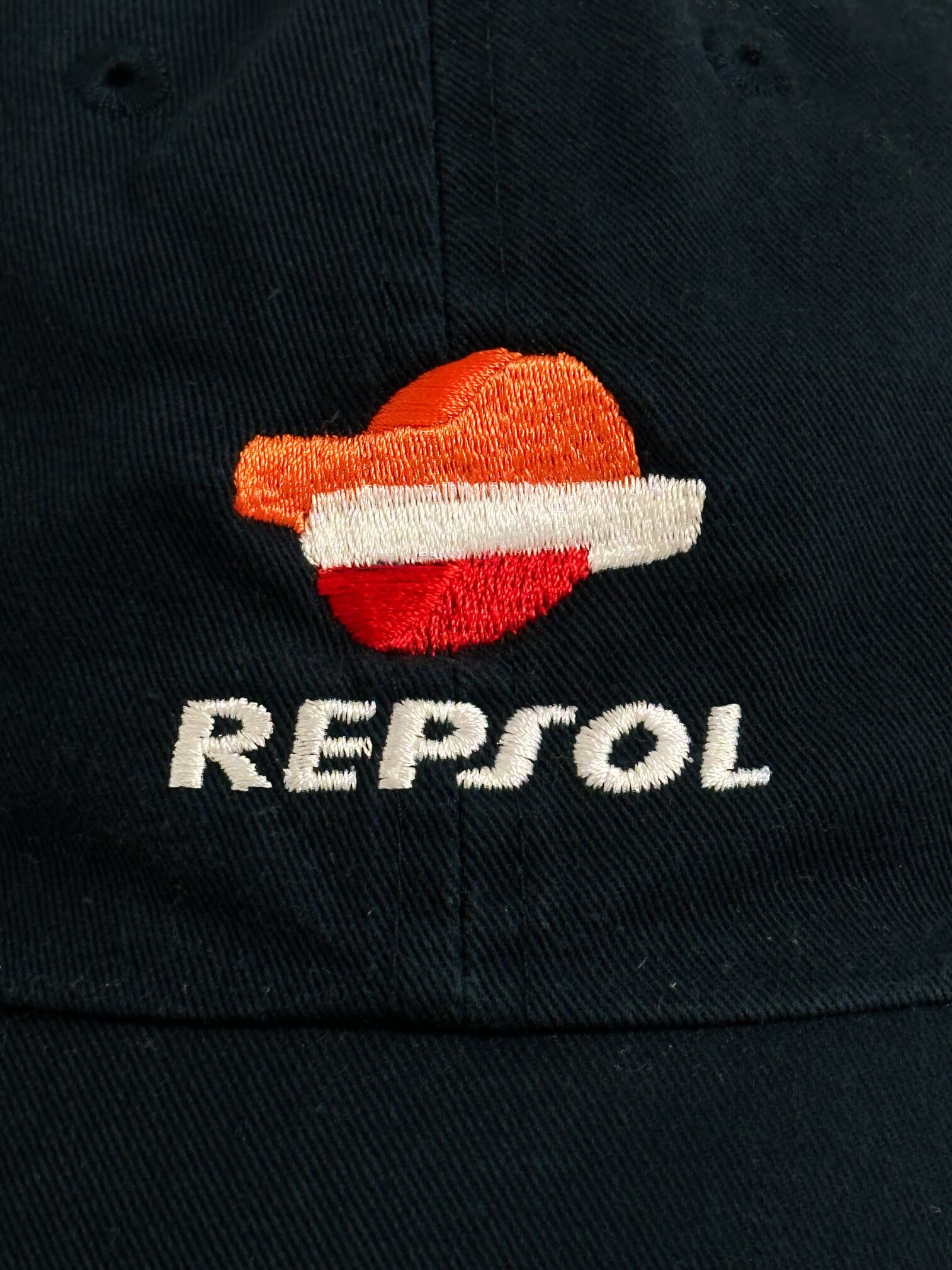 Vintage Embroidered "Repsol" Velcro Strap Back Hat | O/S