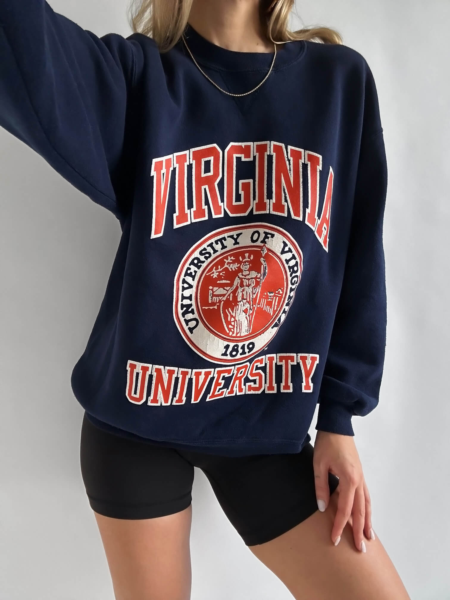 Vintage UNIVERSITY OF VIRGINIA Sweatshirt | XL