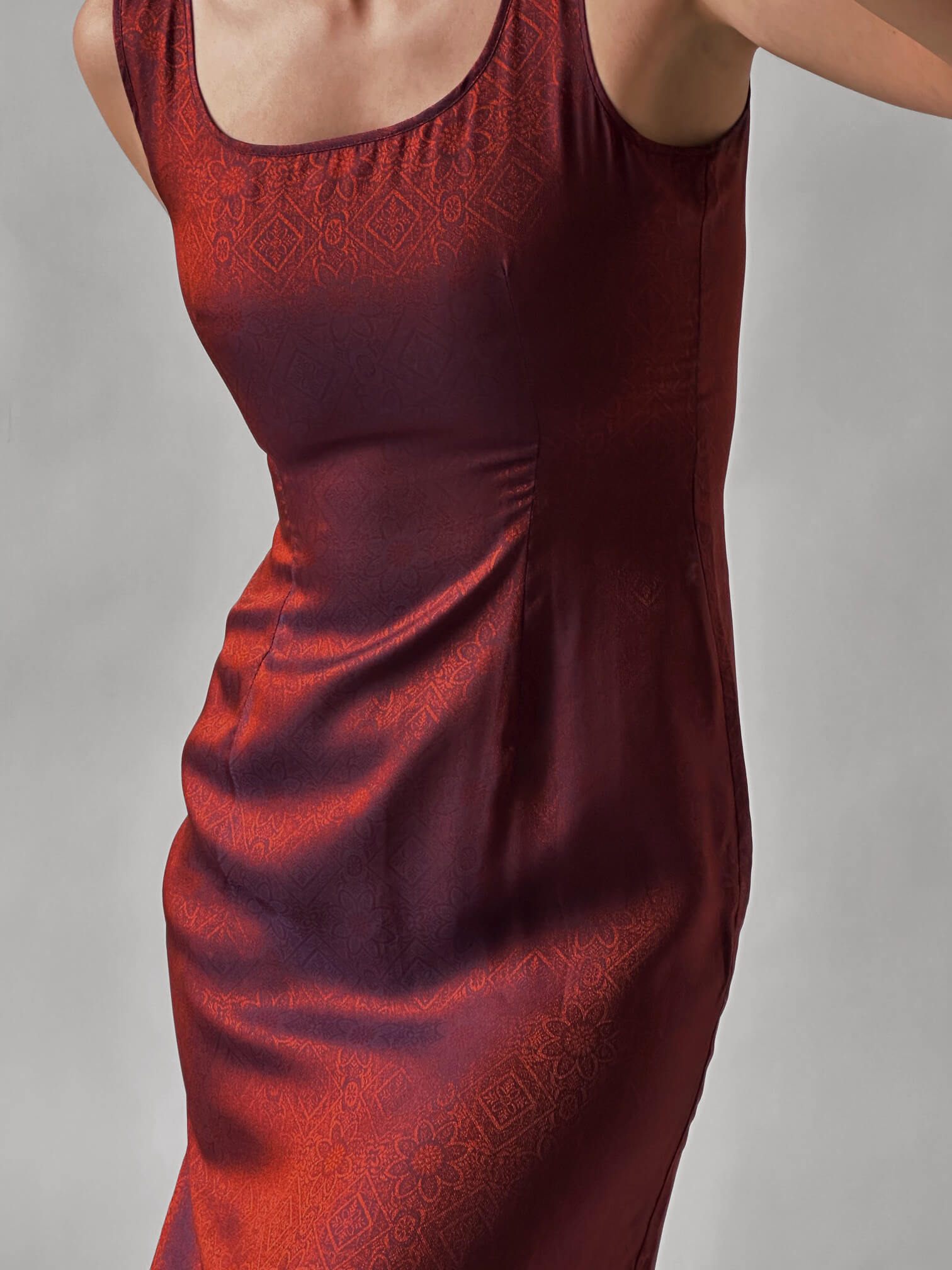 Vintage SPORTMAX Iridescent Printed Dress | XS/2