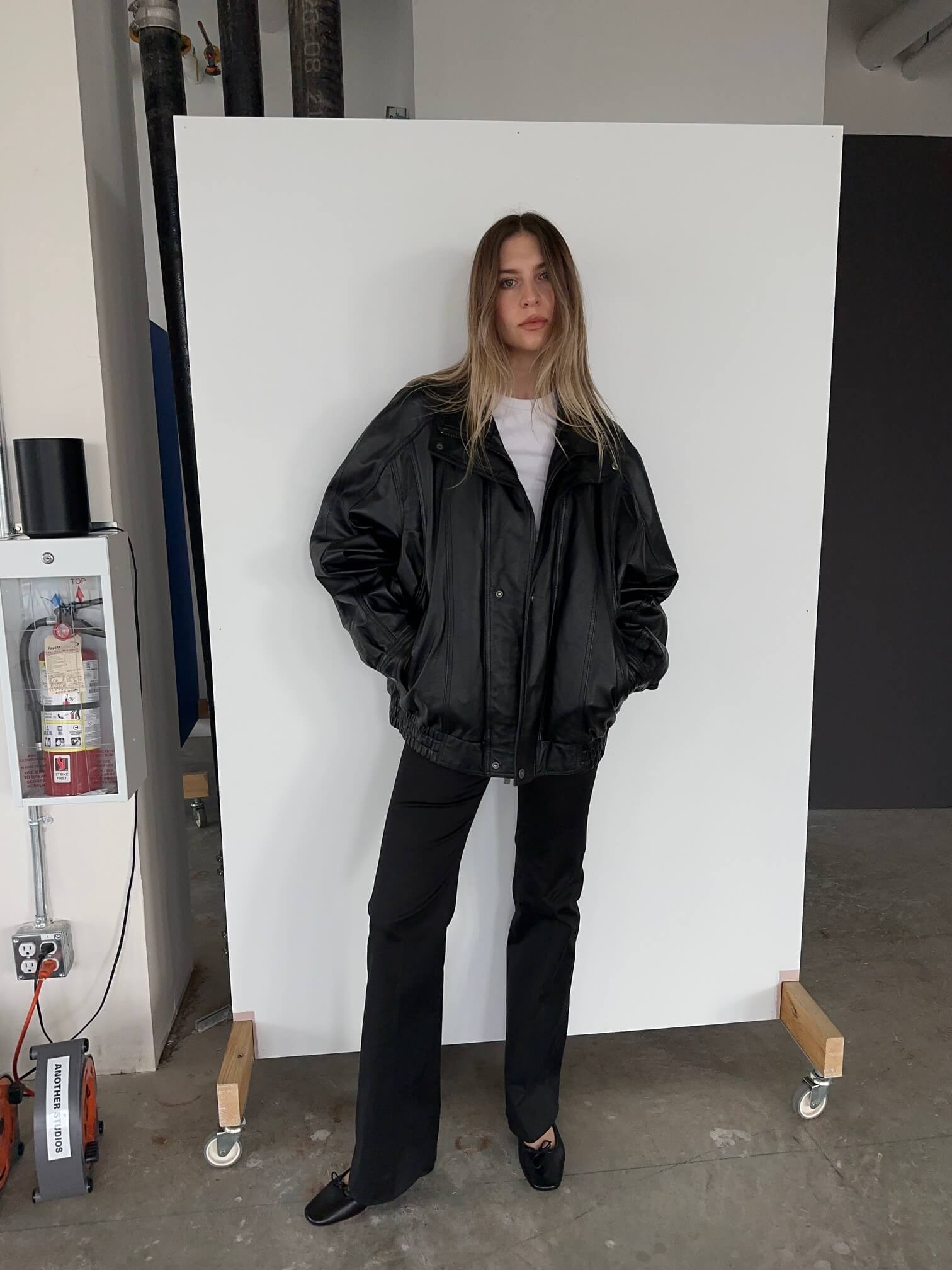 Vintage WILSON'S Ultra Oversized Double Collar Leather Bomber Jacket | XS-XXL