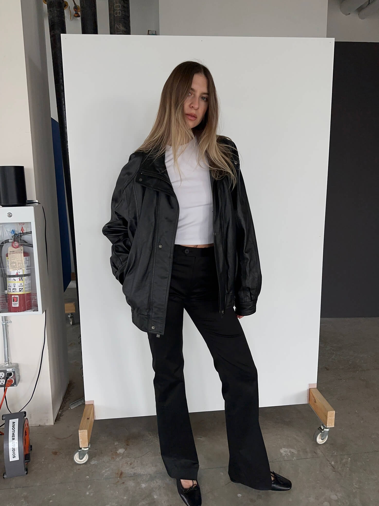 Vintage WILSON'S Ultra Oversized Double Collar Leather Bomber Jacket | XS-XXL