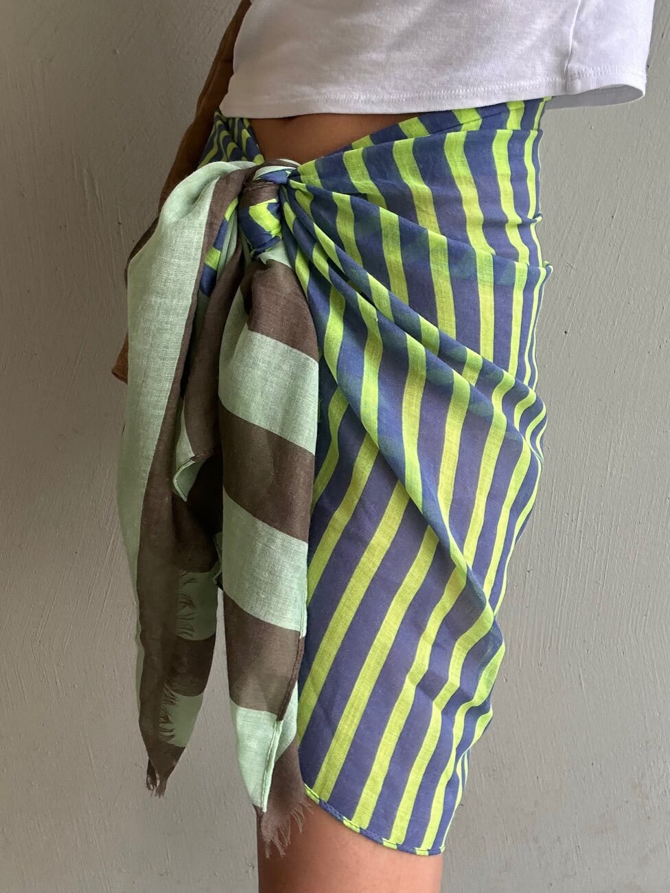 Striped Cotton Sarong