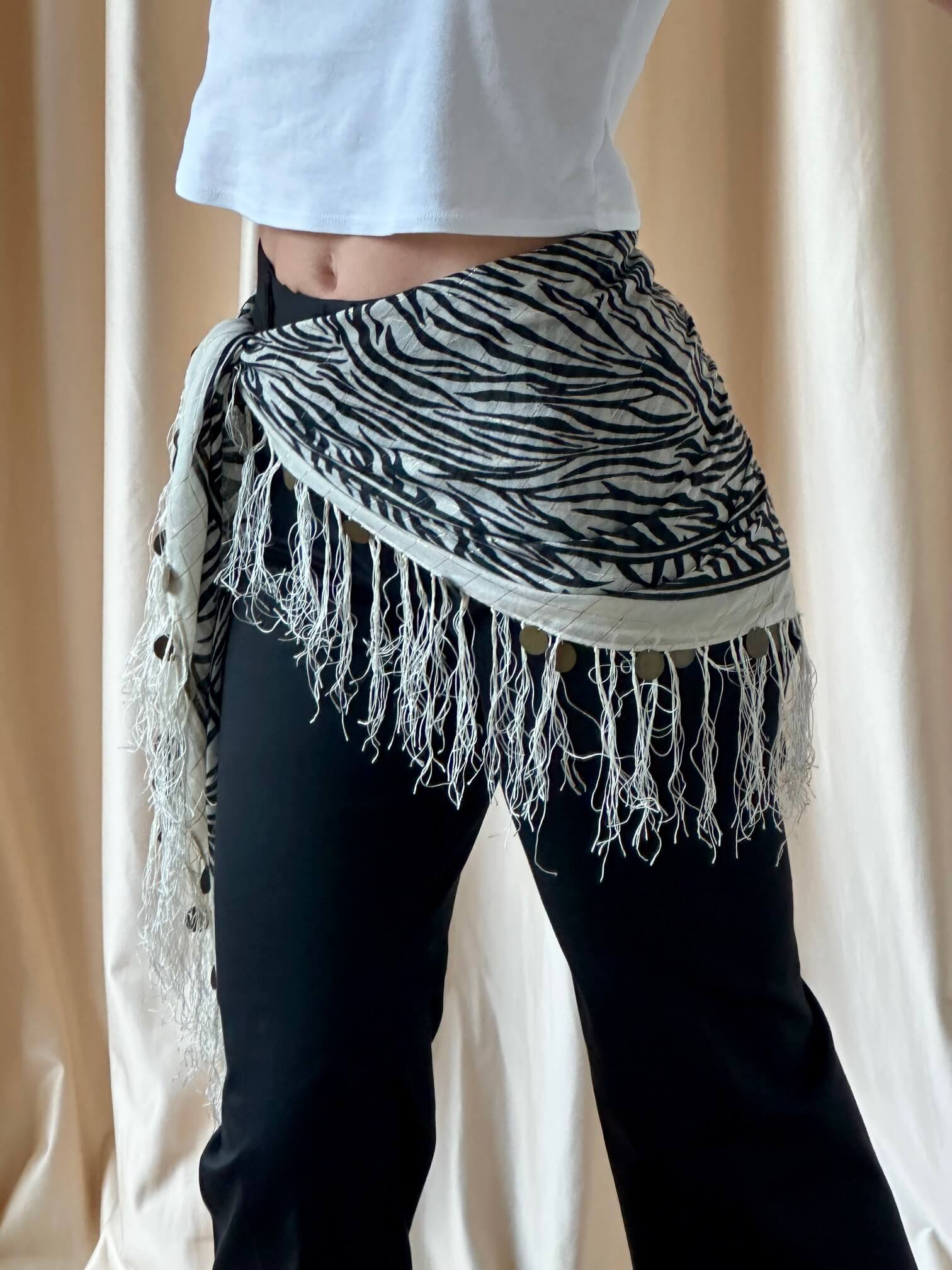 Medallion Zebra Sarong