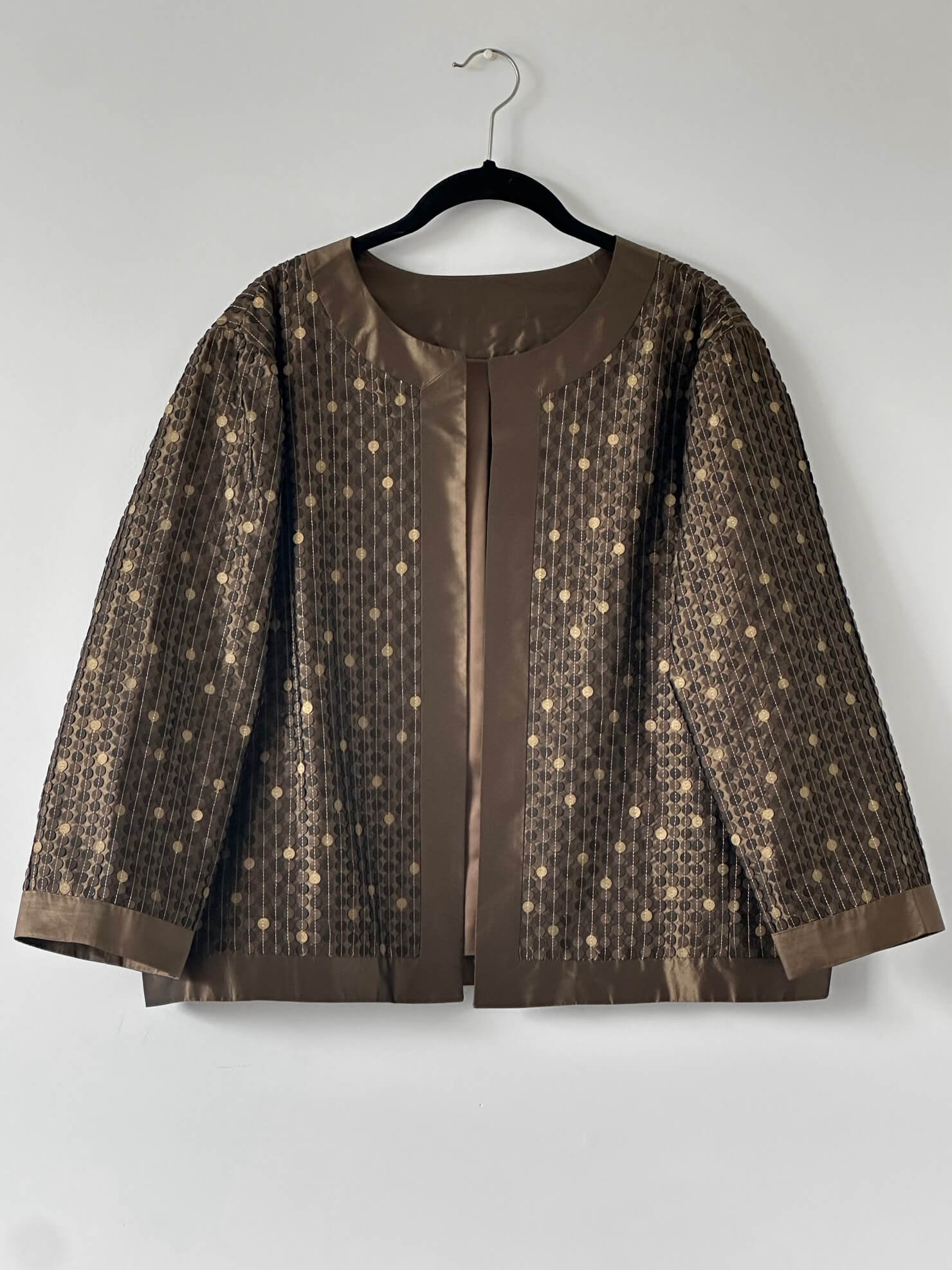 Vintage Pure Silk Evening Jacket  | XS-L