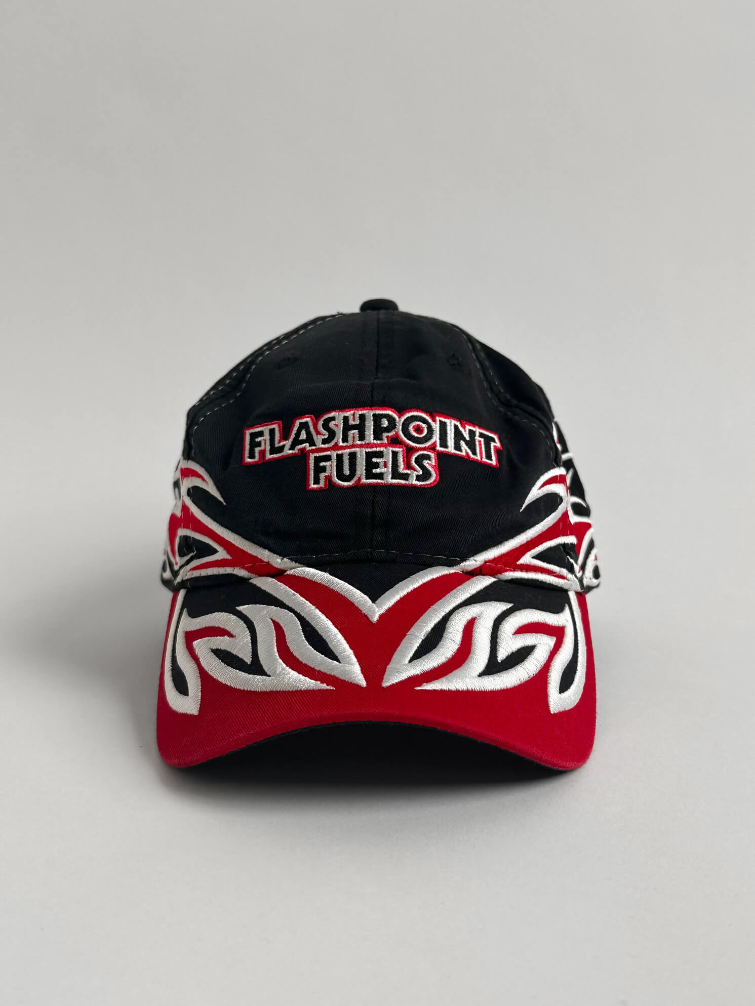 Vintage FLASHPOINT FUELS Embroidered Velcro Strap Back Hat