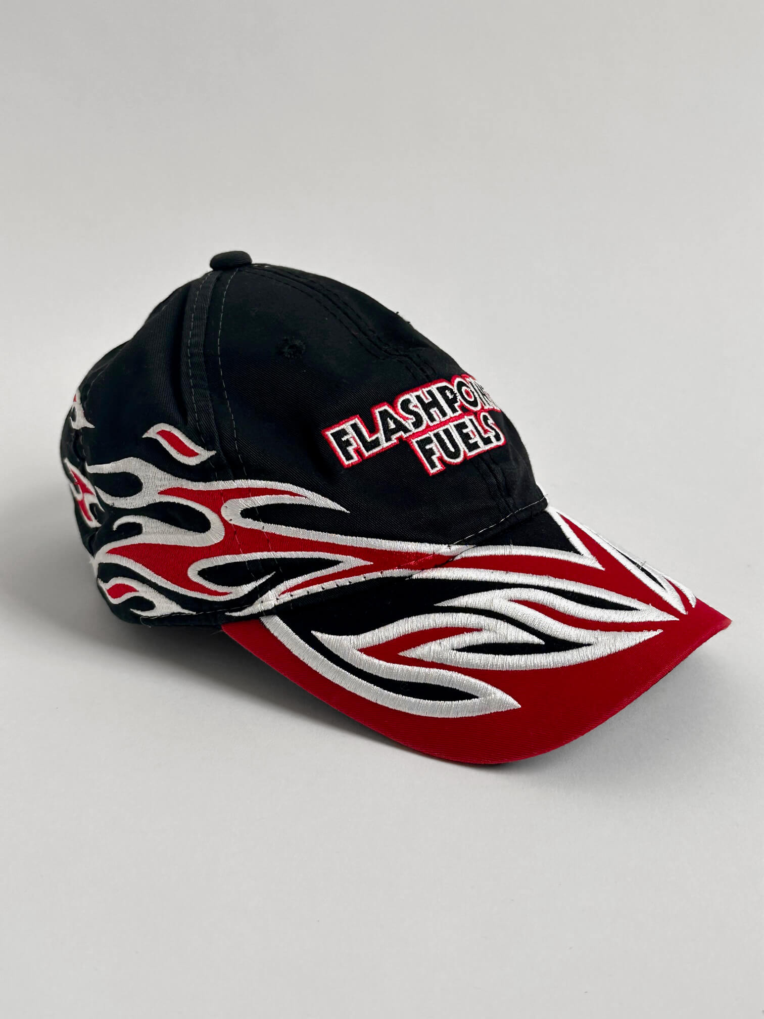 Vintage FLASHPOINT FUELS Embroidered Velcro Strap Back Hat