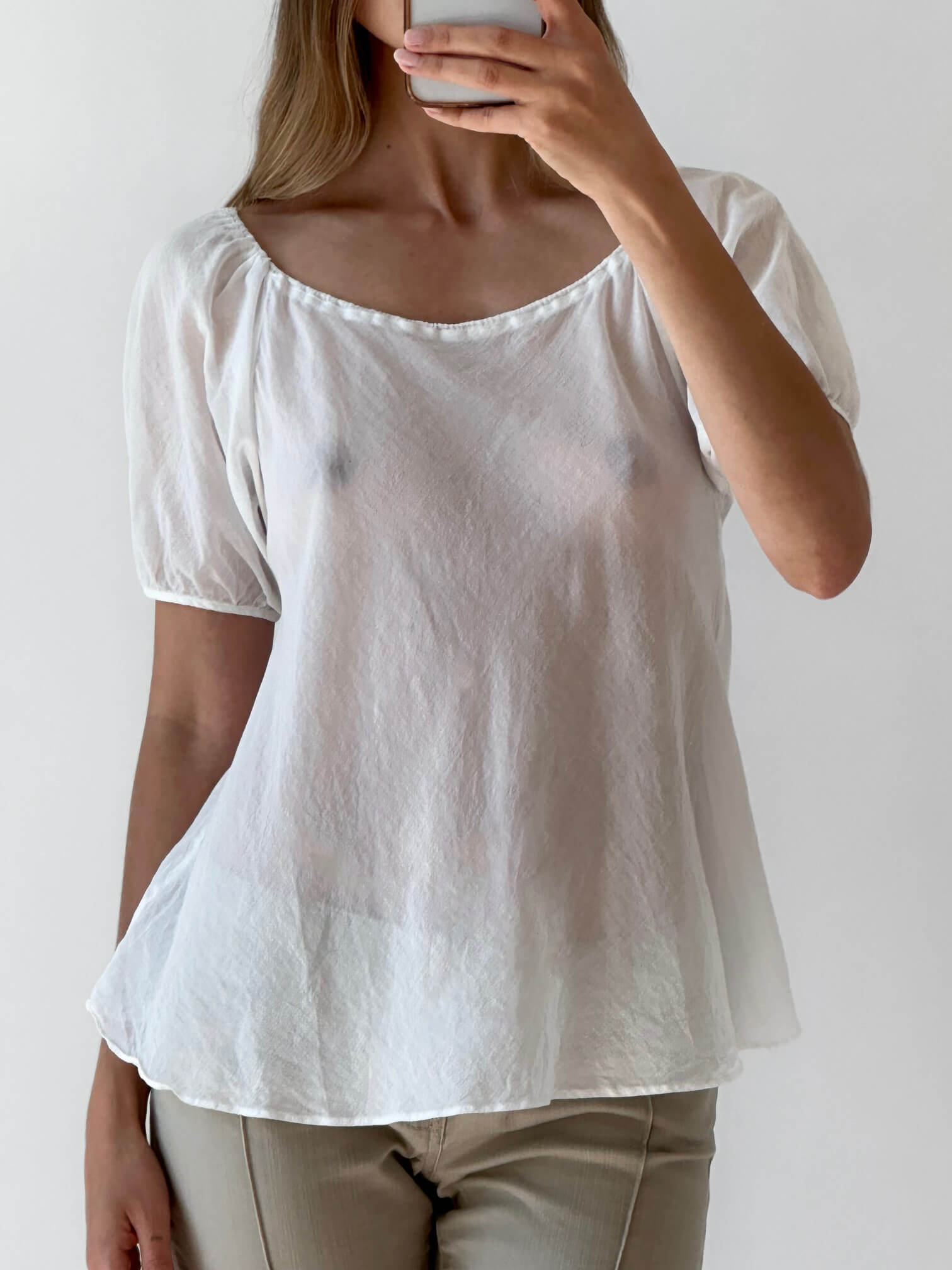 Vintage COP. COPINE Cotton Top | M