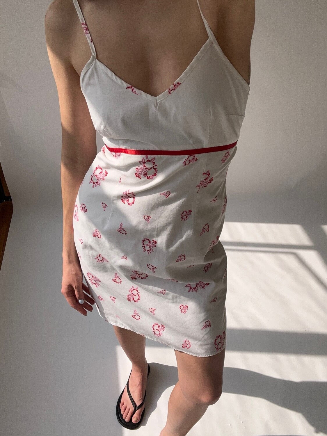 Vintage Floral Sun Dress | 7/M