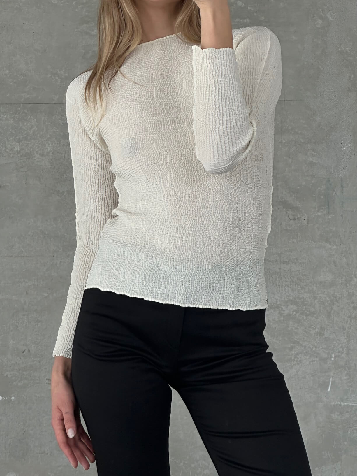 Vintage Giorgio Sedra Pleated Top | S-L