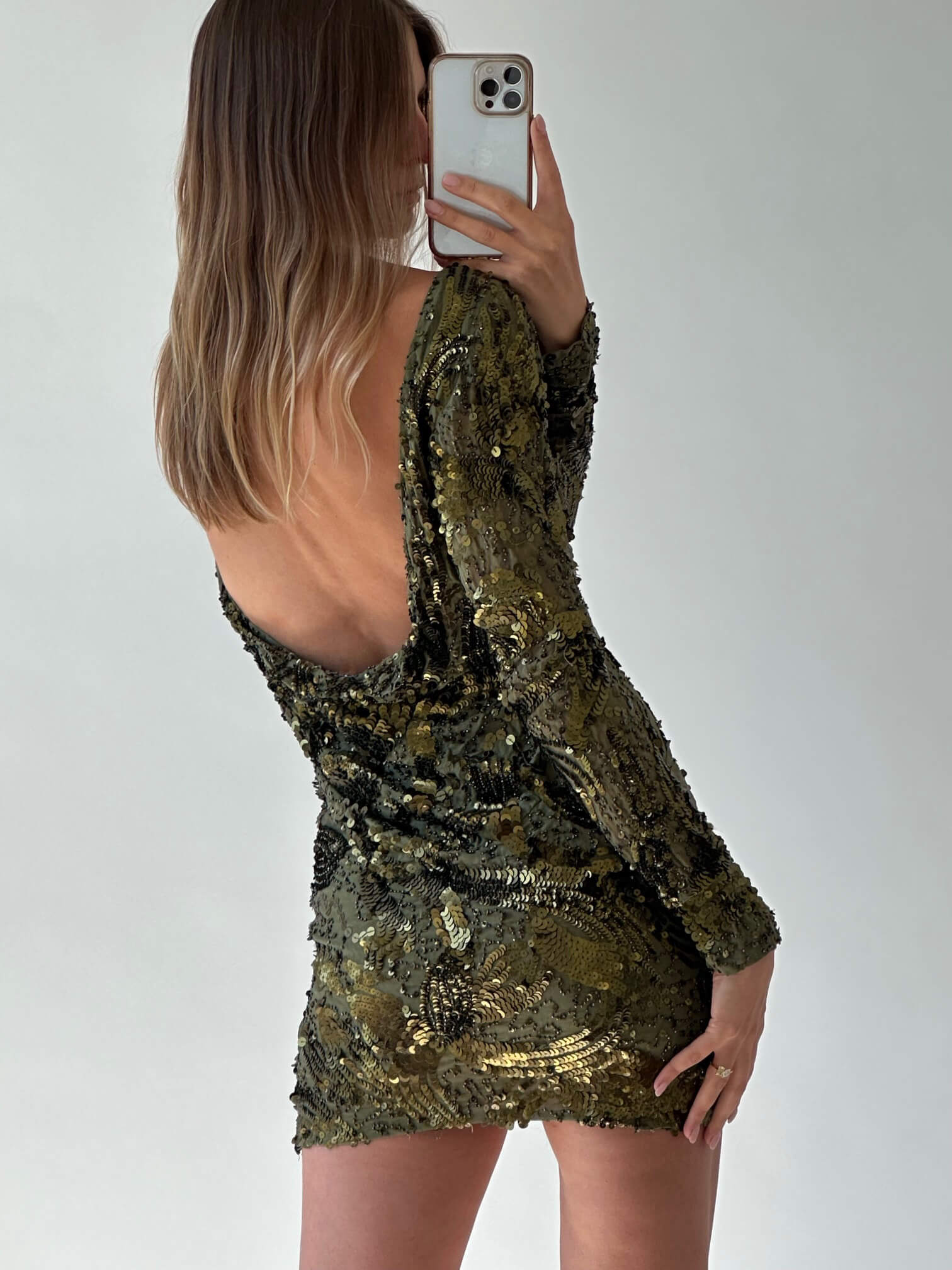 Vintage MANDALAY Silk Beaded Dress | 4/S