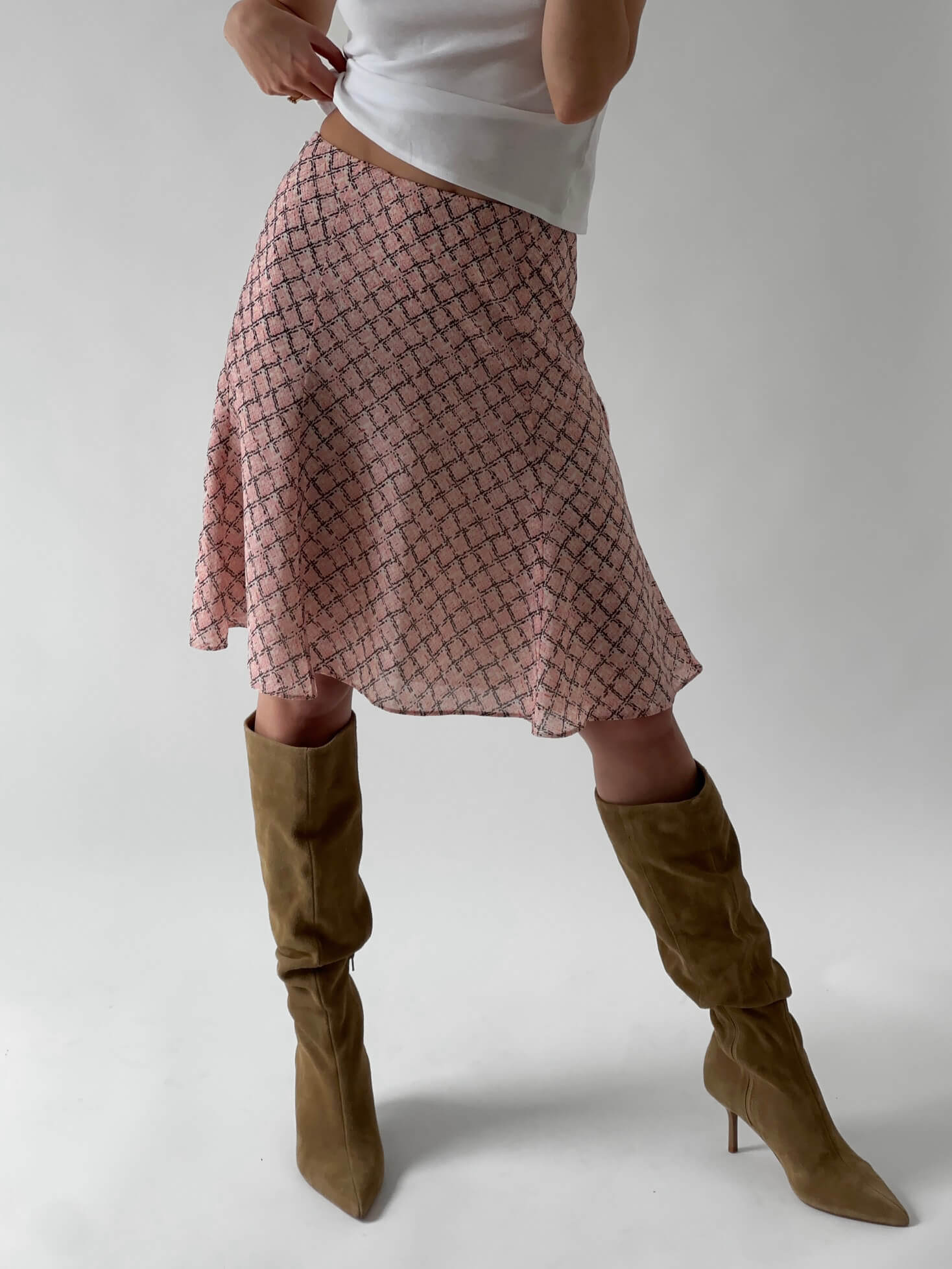 ANN TAYLOR Printed Skirt | 2/XS