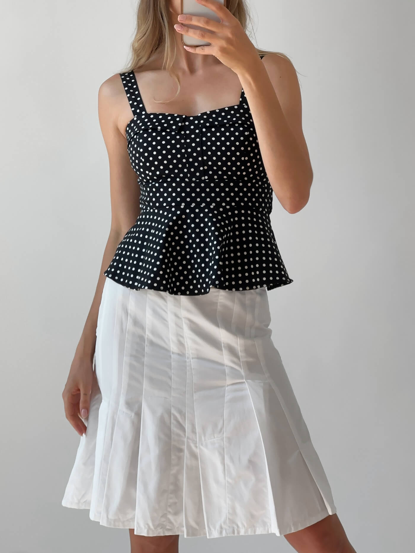 Vintage Polkadot Bustier | XS