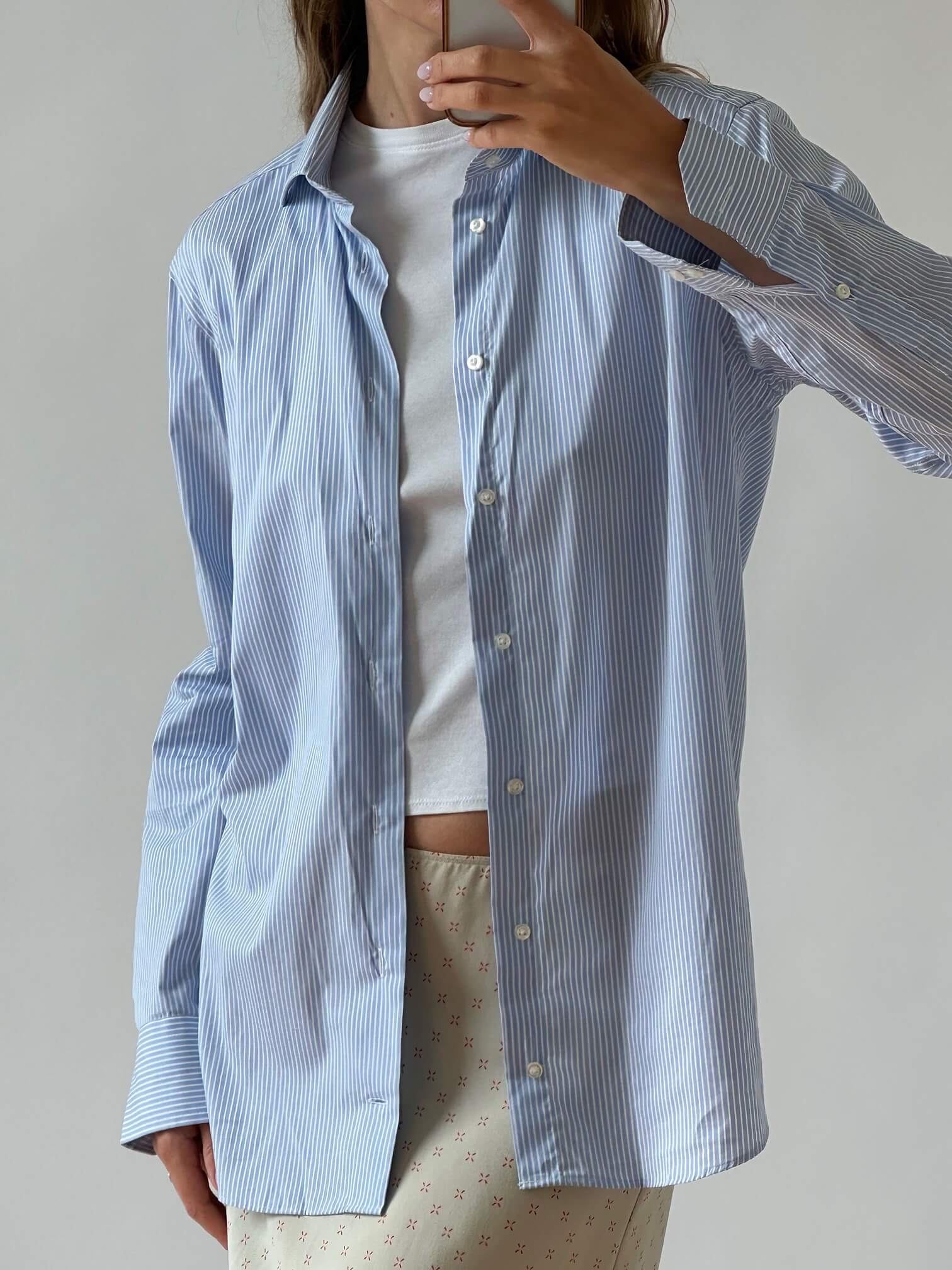 Vintage PIERO GABRIELLI Striped Shirt | XS-M