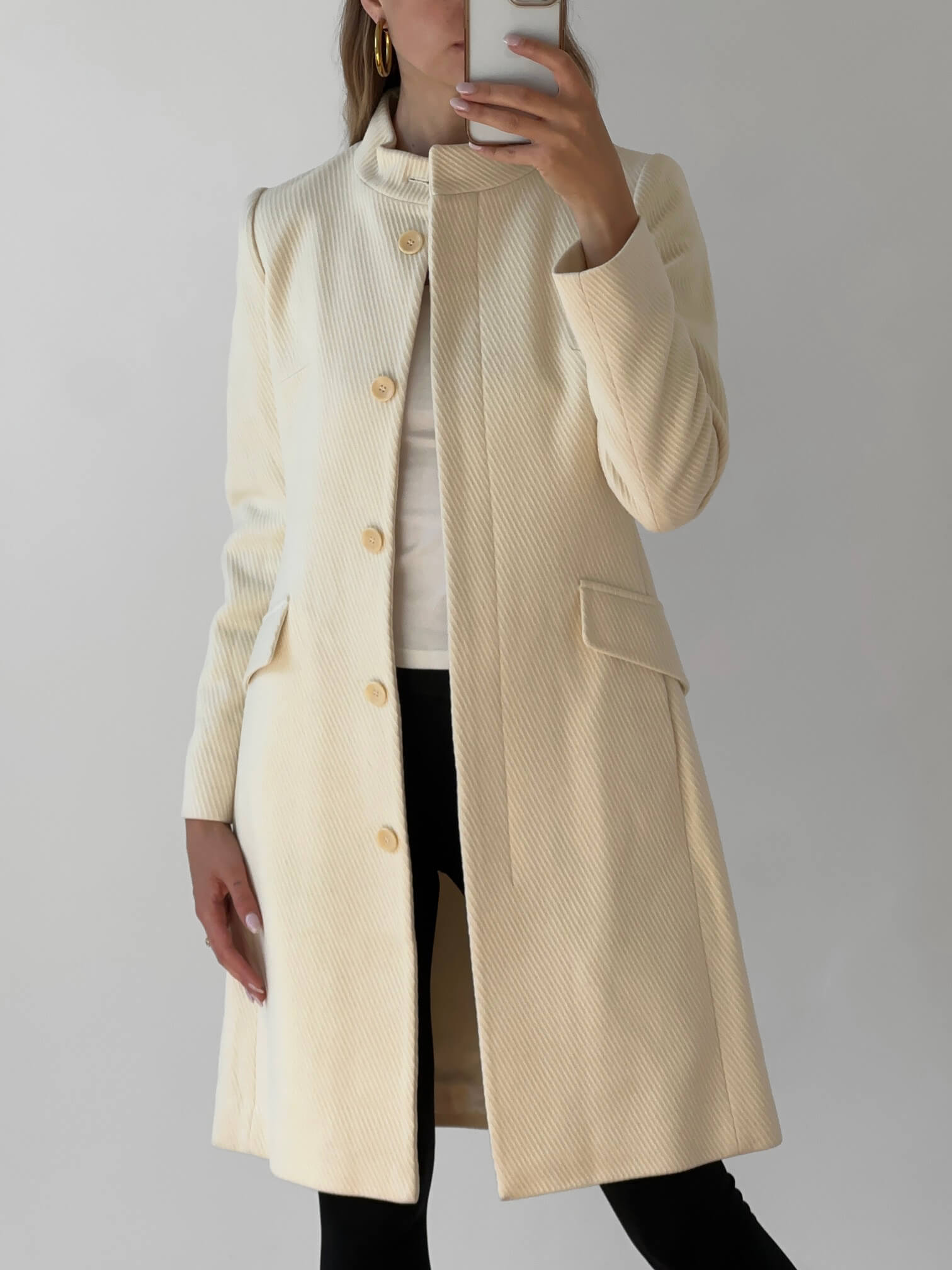 Vintage JACOB Wool Coat | XS