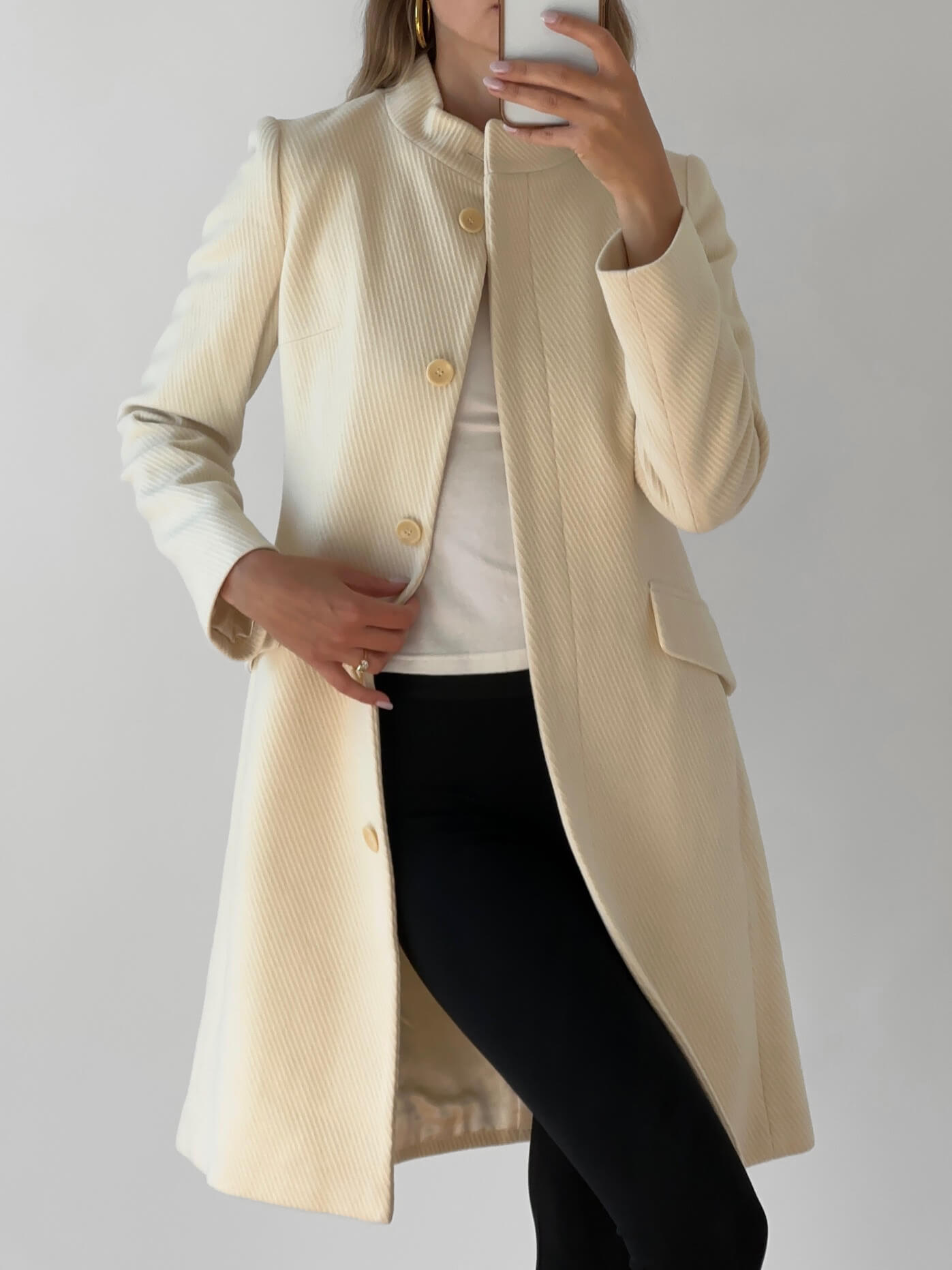 Vintage JACOB Wool Coat | XS
