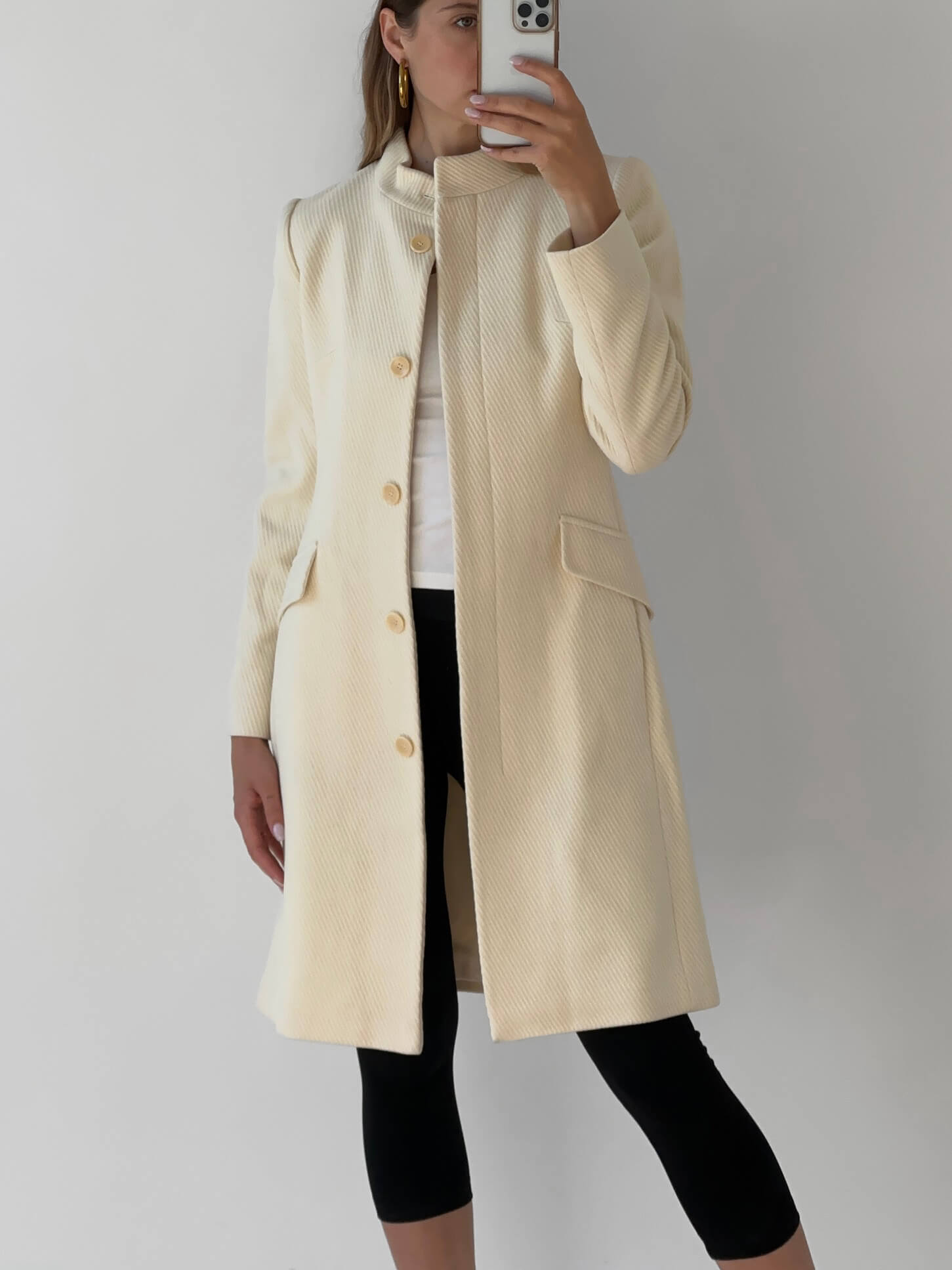 Vintage JACOB Wool Coat | XS