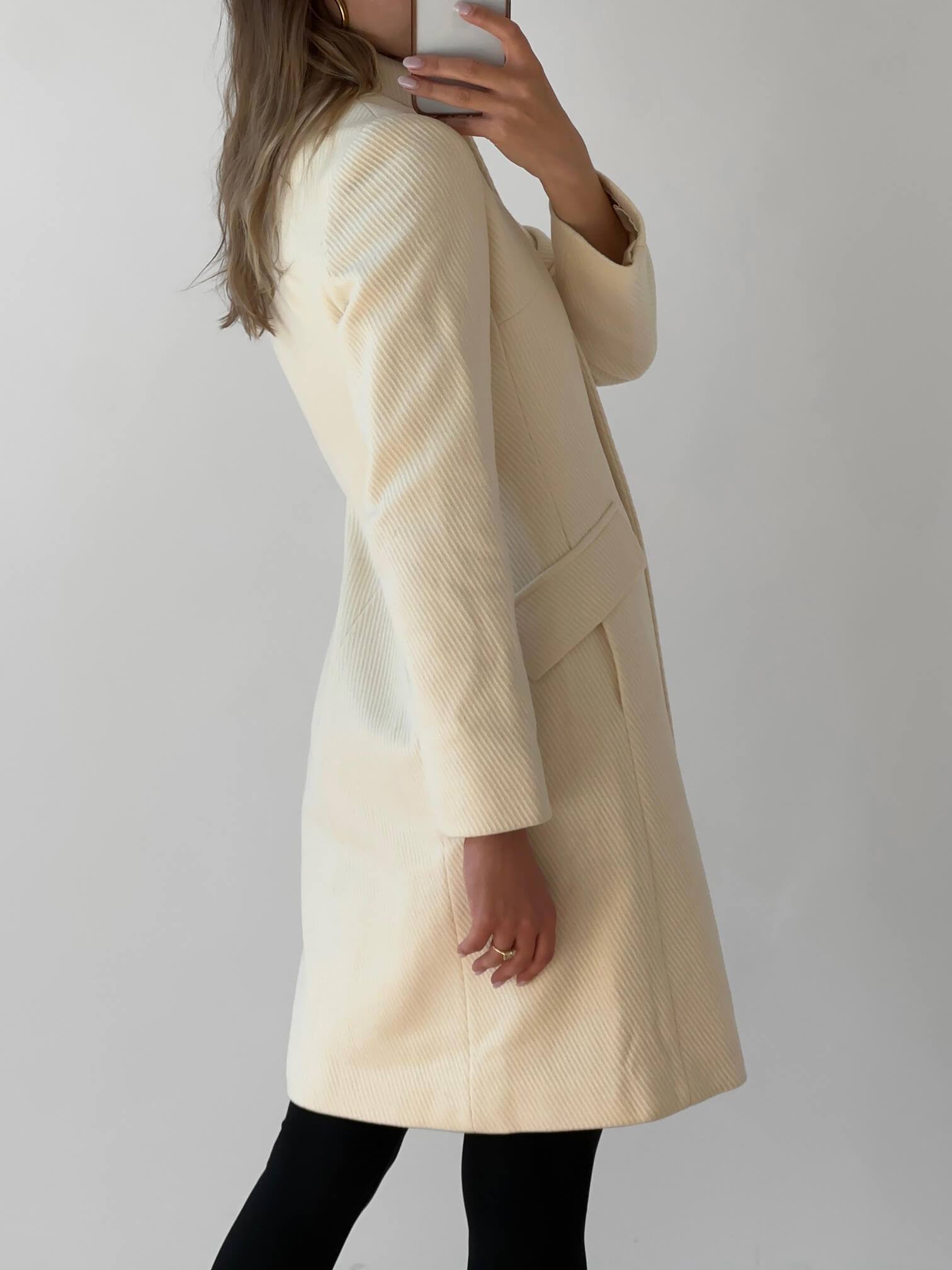 Vintage JACOB Wool Coat | XS