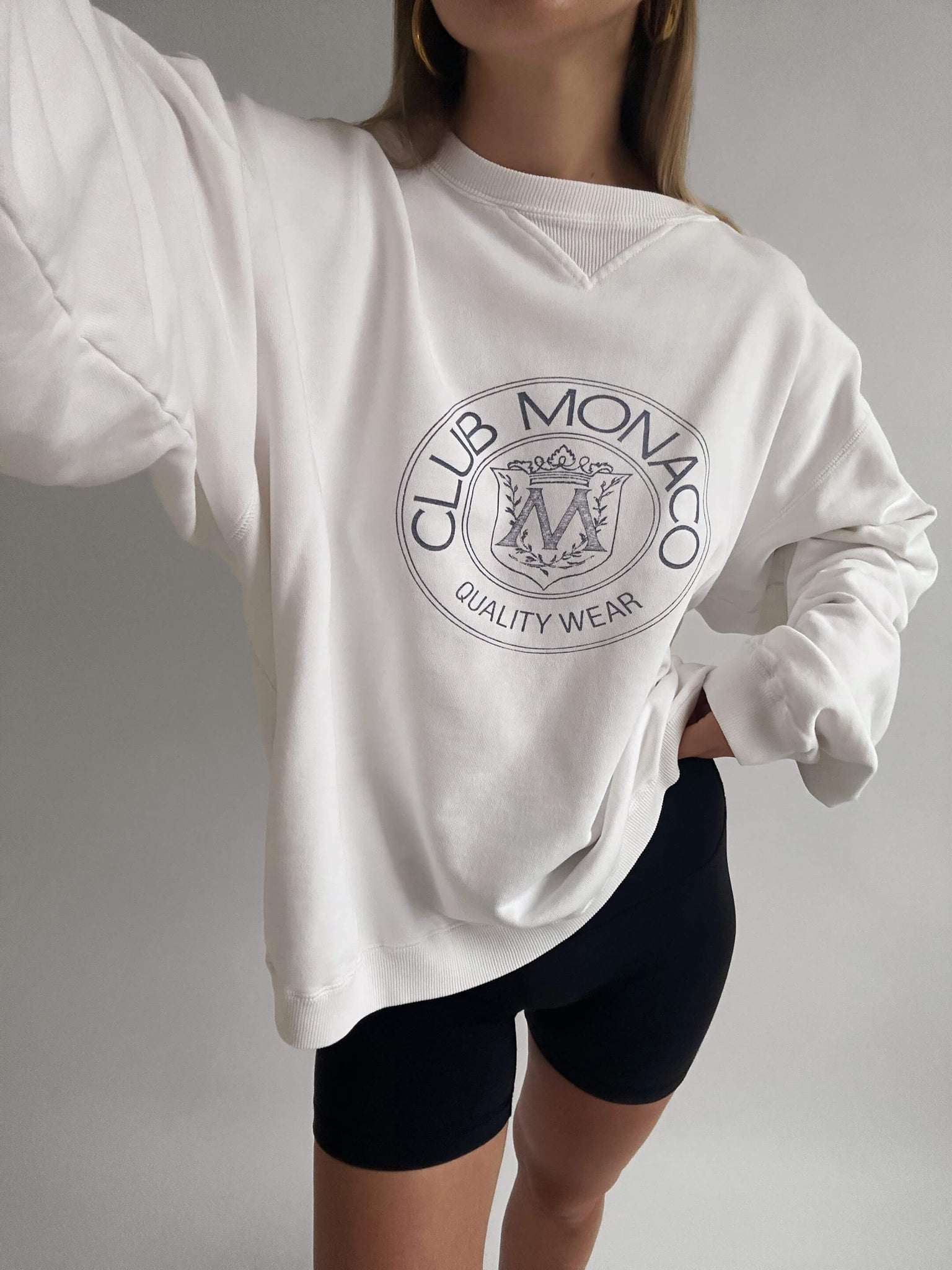 Vintage CLUB MONACO Quality Wear Crewneck Sweatshirt | XL