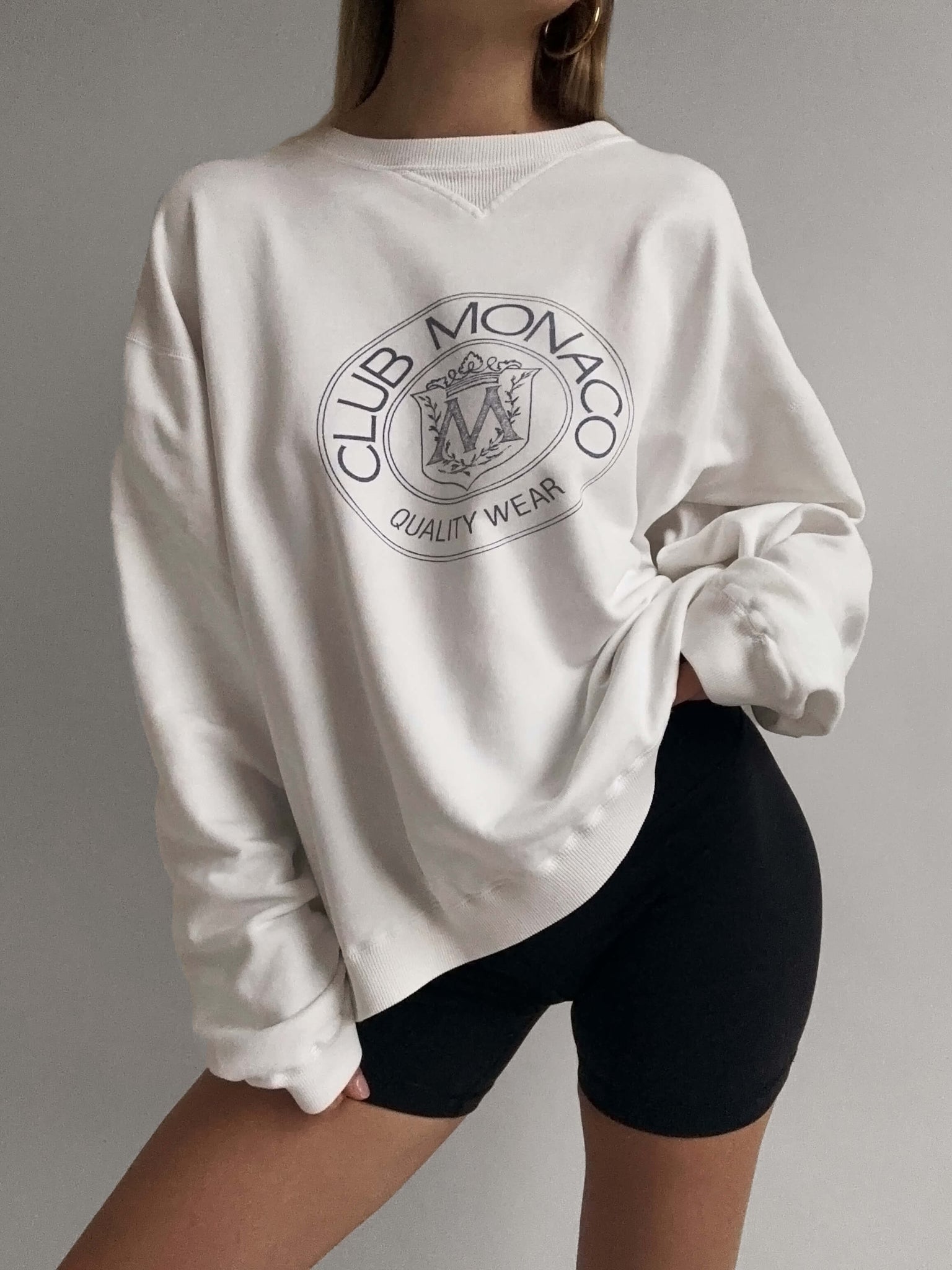 Vintage CLUB MONACO Quality Wear Crewneck Sweatshirt | XL