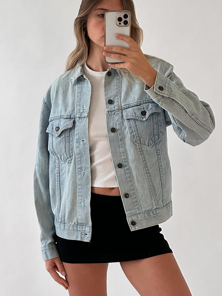 Vintage LEVIS Distressed Denim Jacket | XS/S