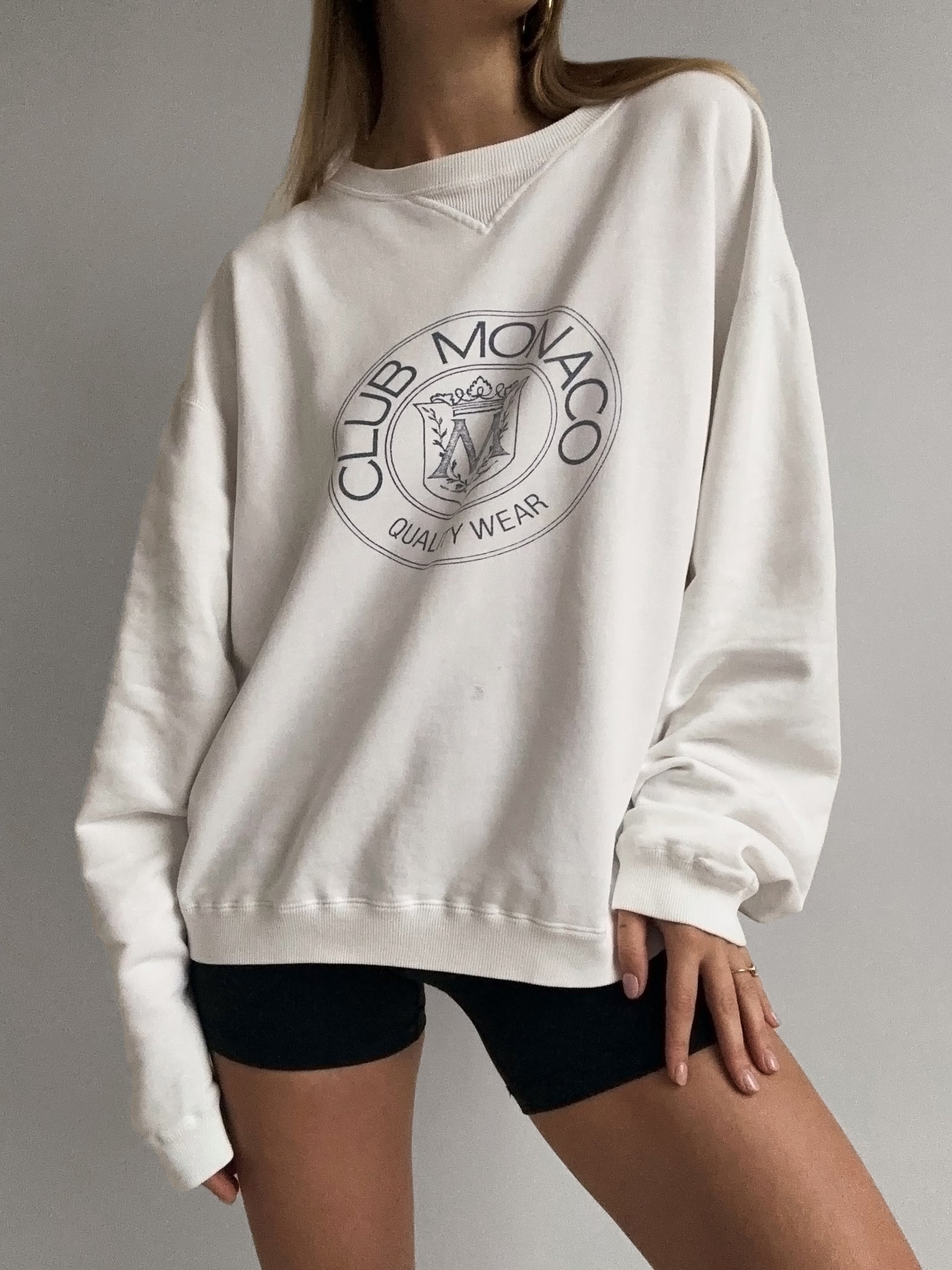 Vintage CLUB MONACO Quality Wear Crewneck Sweatshirt | XL