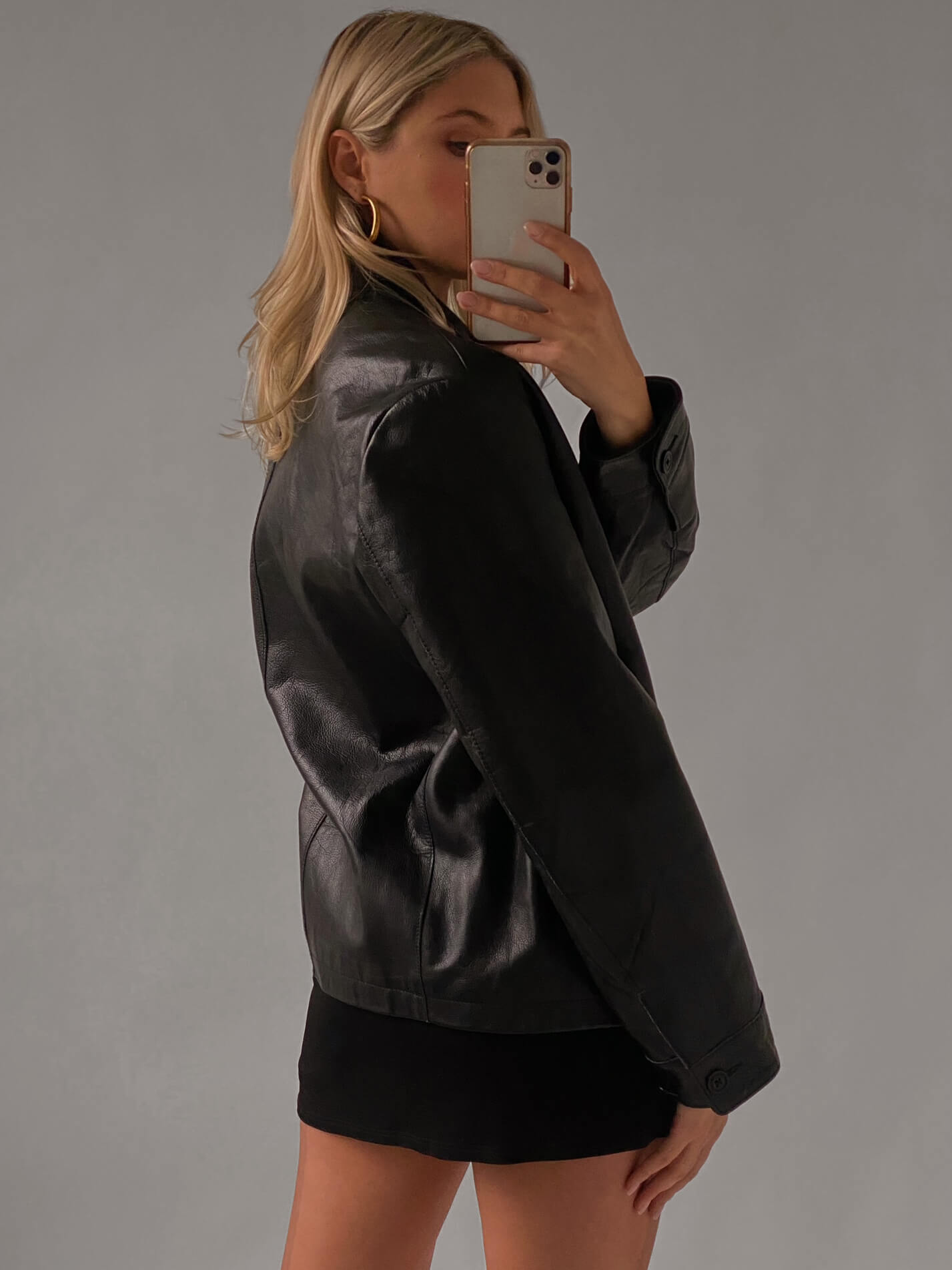 Vintage 90s GAP Leather Jacket | XS-L