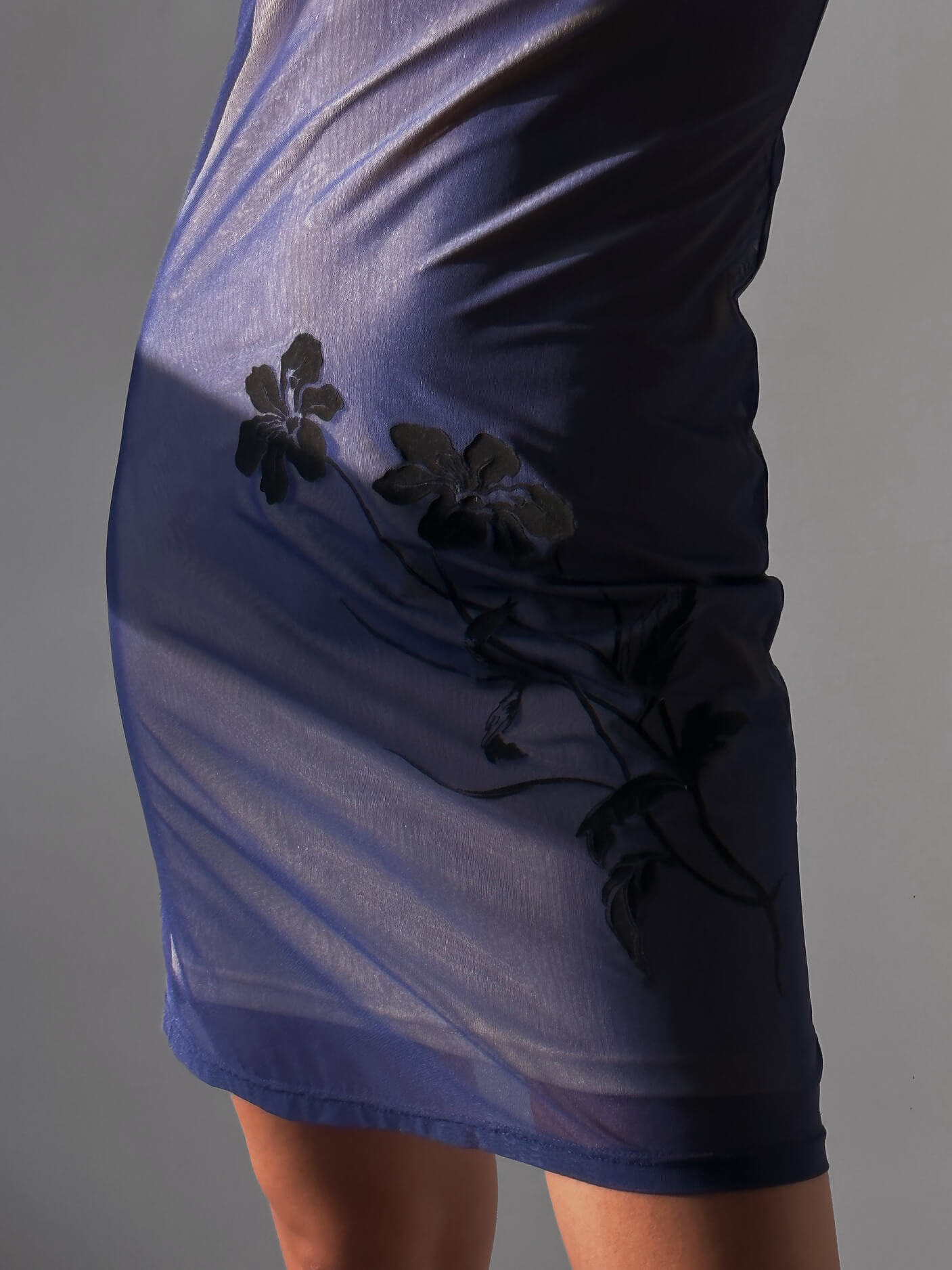 Vintage KOOKAI Mesh Overlay Dress  | M