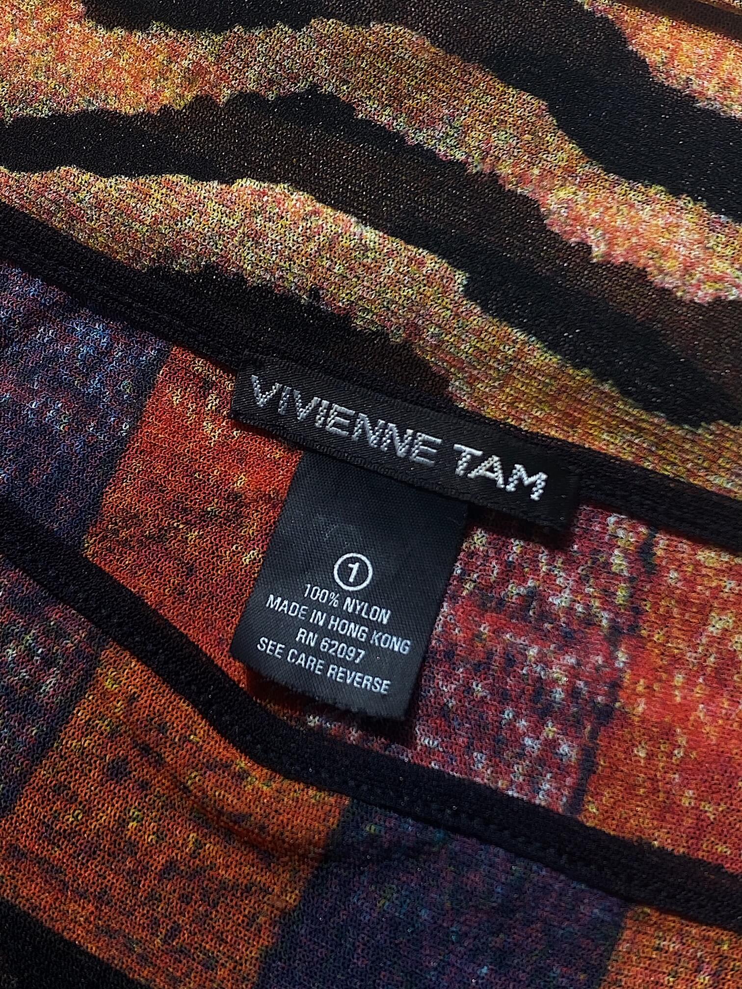 Vintage Vivienne Tam Mesh Top | S/M