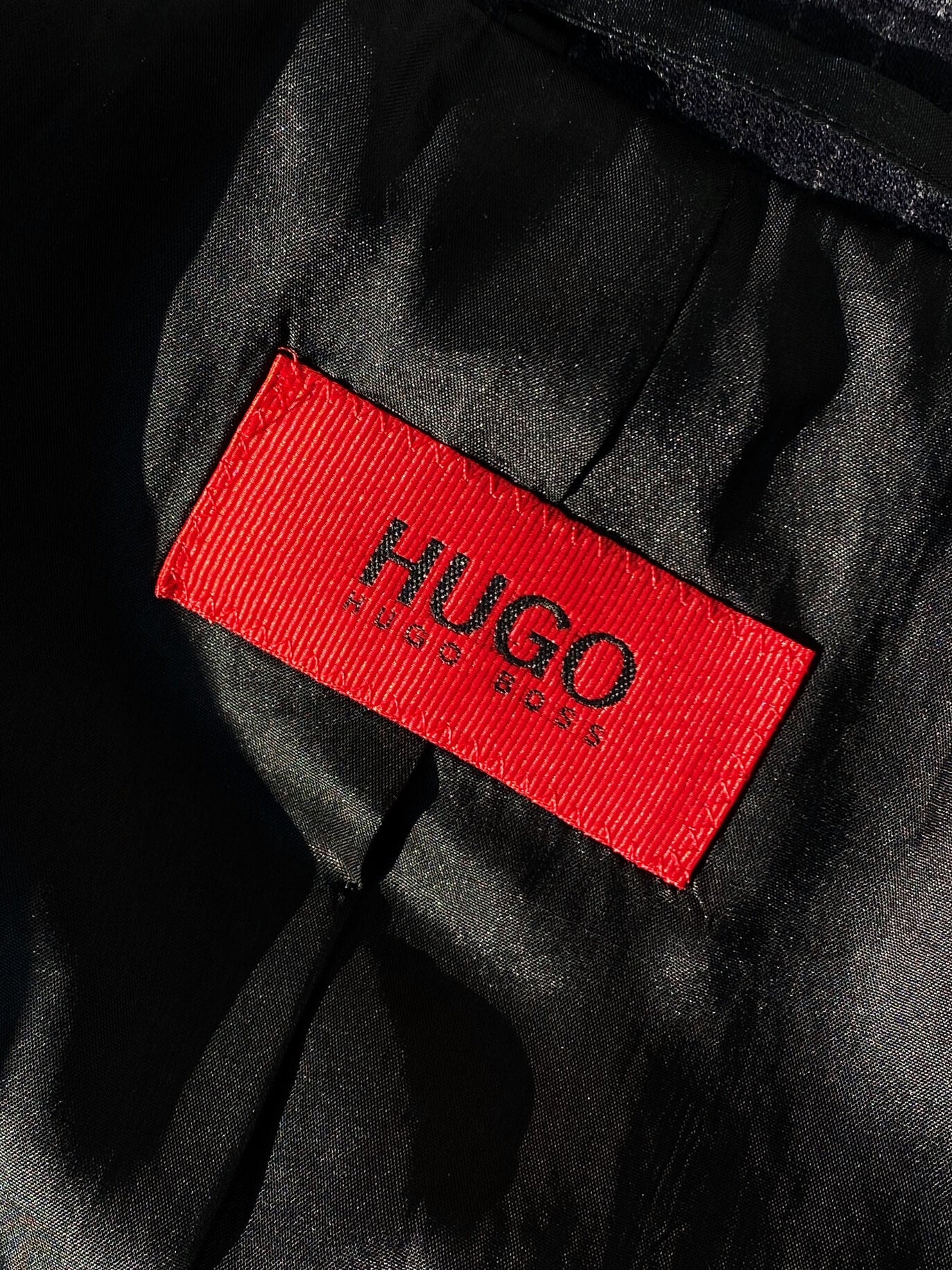 Vintage HUGO BOSS Pinstripe Navy Blazer | XS-L