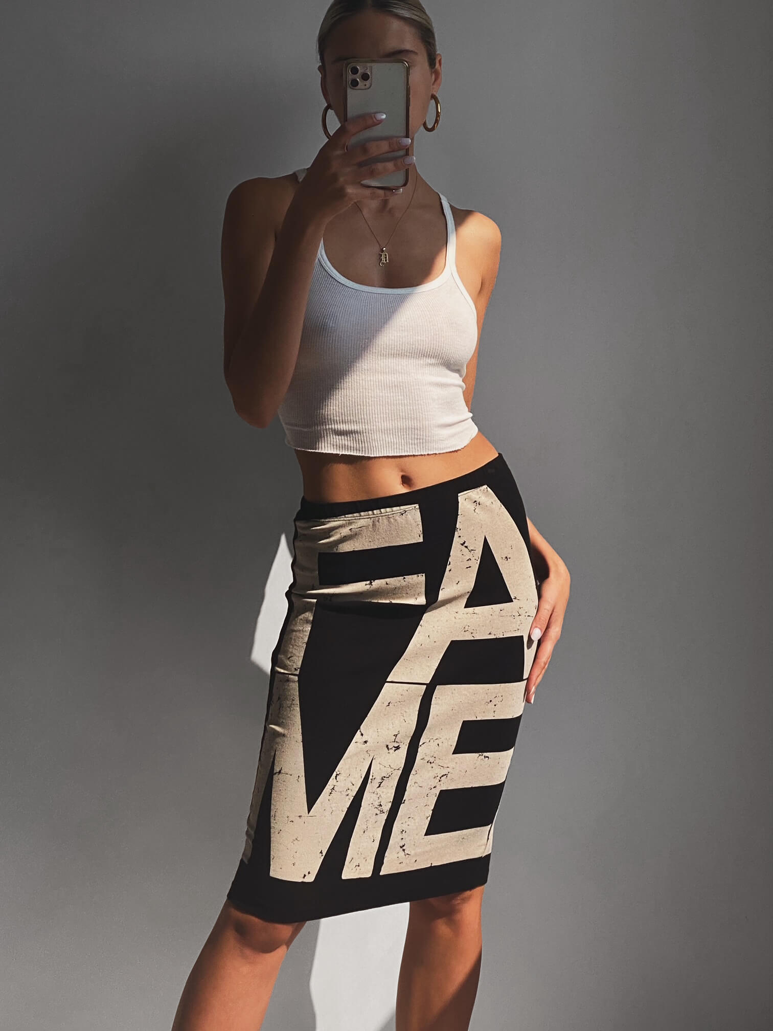 Vintage FAME Midi Skirt | S-L