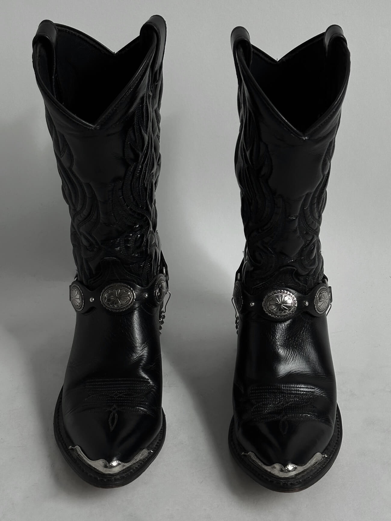 Vintage Leather Cowboy Boots | 7