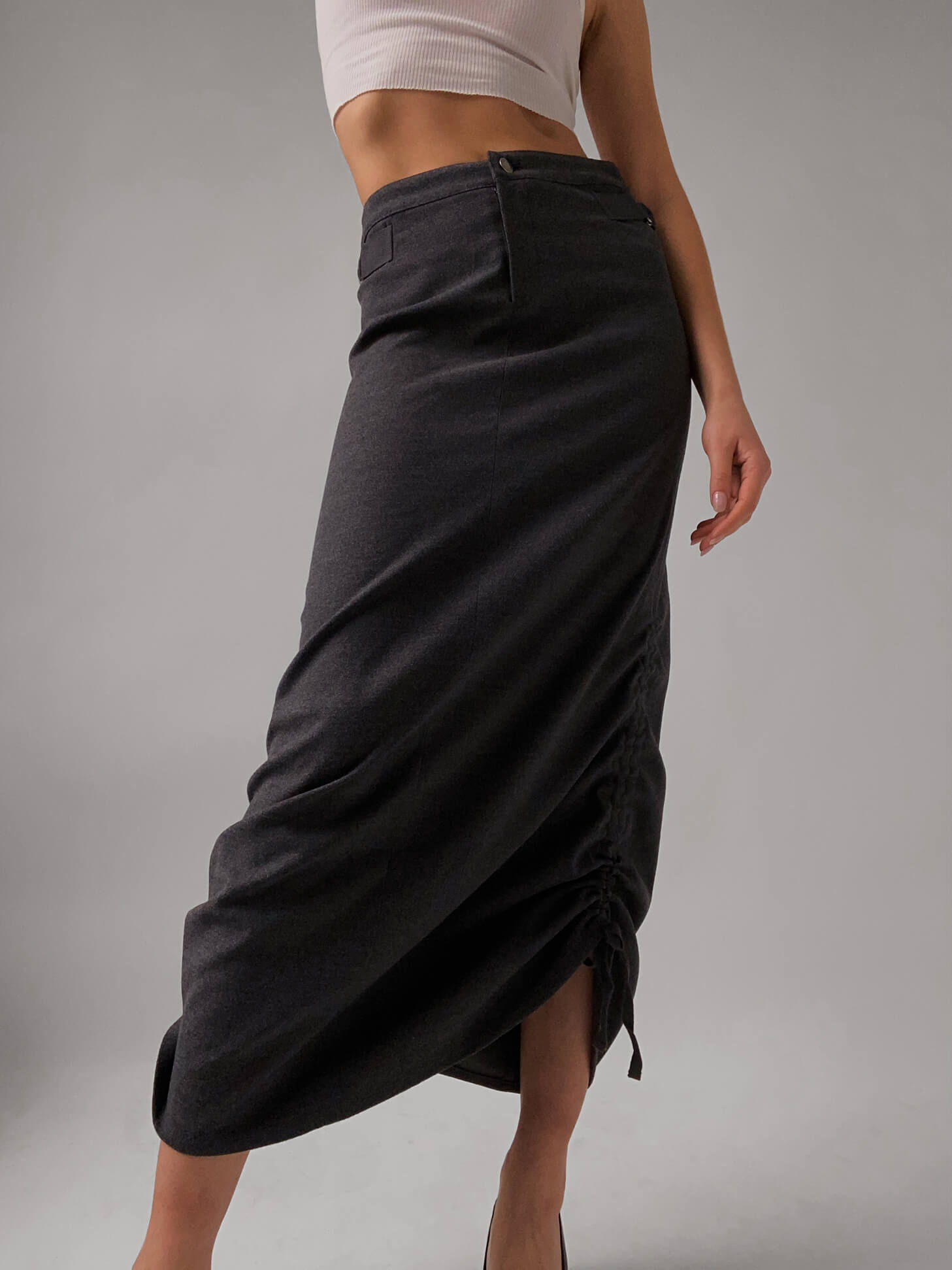 Vintage Synched Maxi Skirt | 3/XS