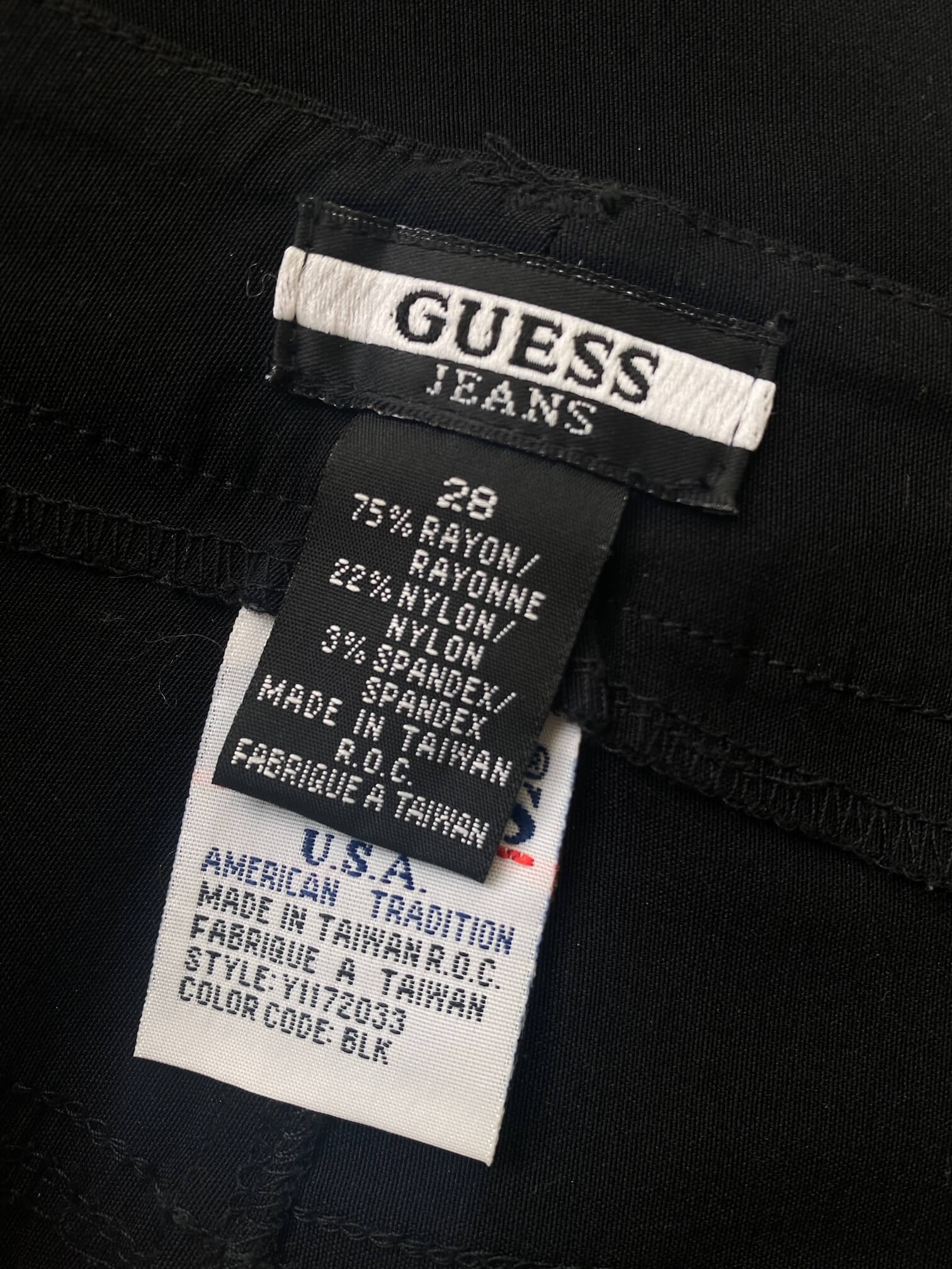 Vintage Guess Jeans Mid Rise Trouser | 28W/32L