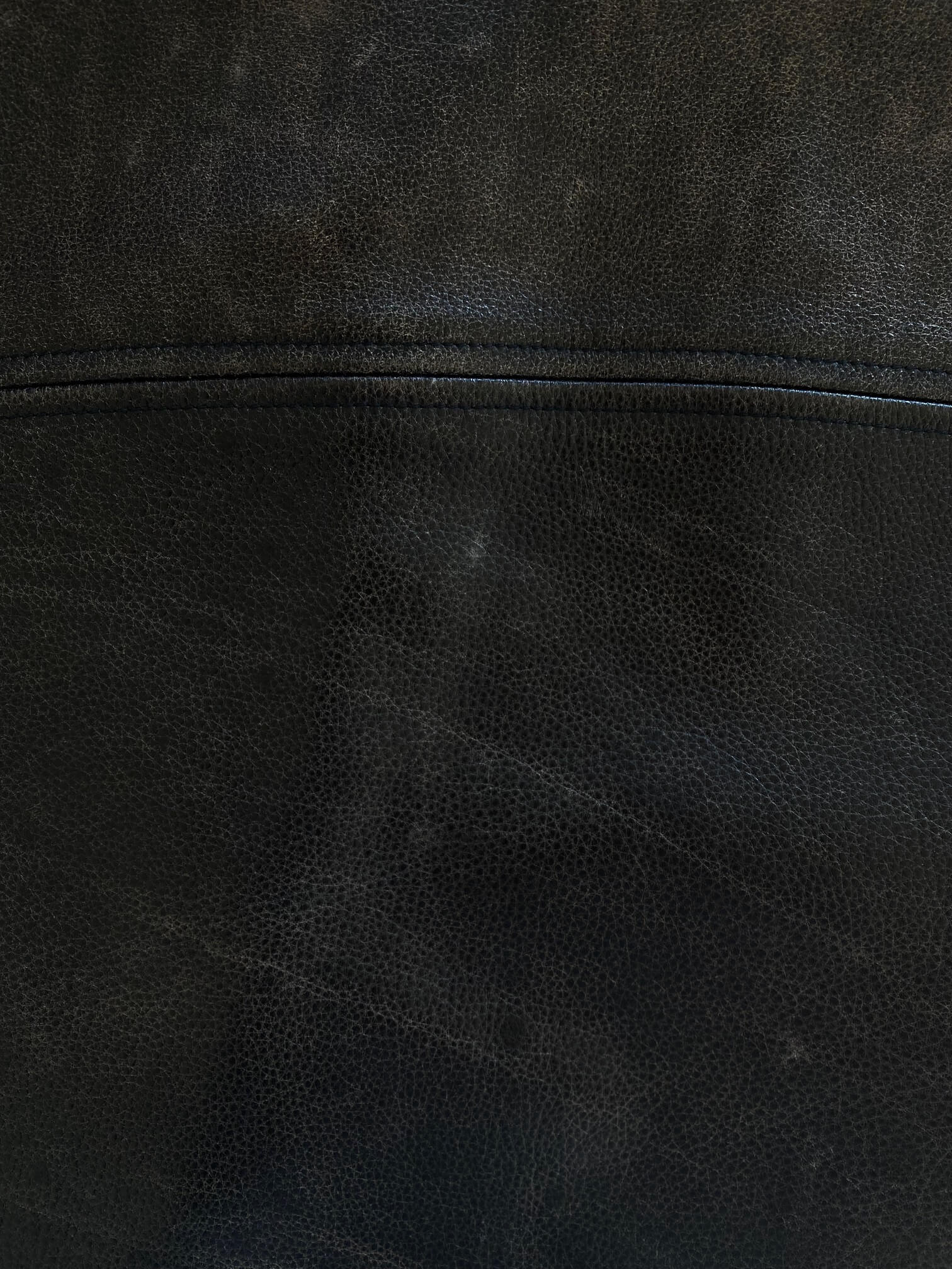 Vintage Oversized Patina Leather Jacket | XS-L