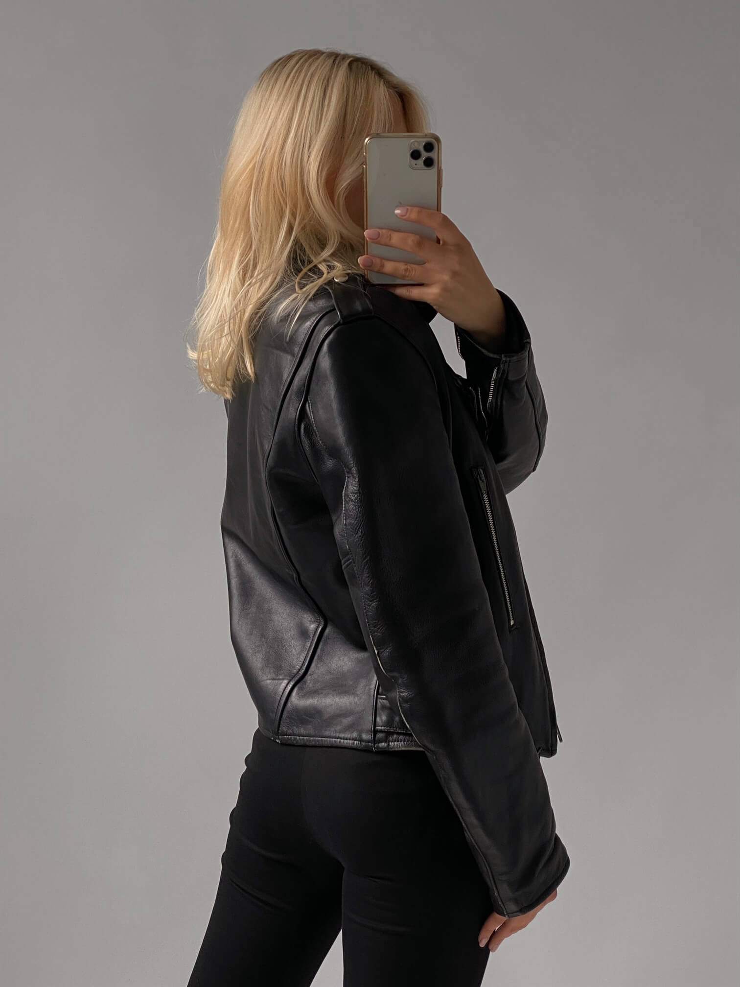 Vintage Motorcycle Leather Jacket | XS-L