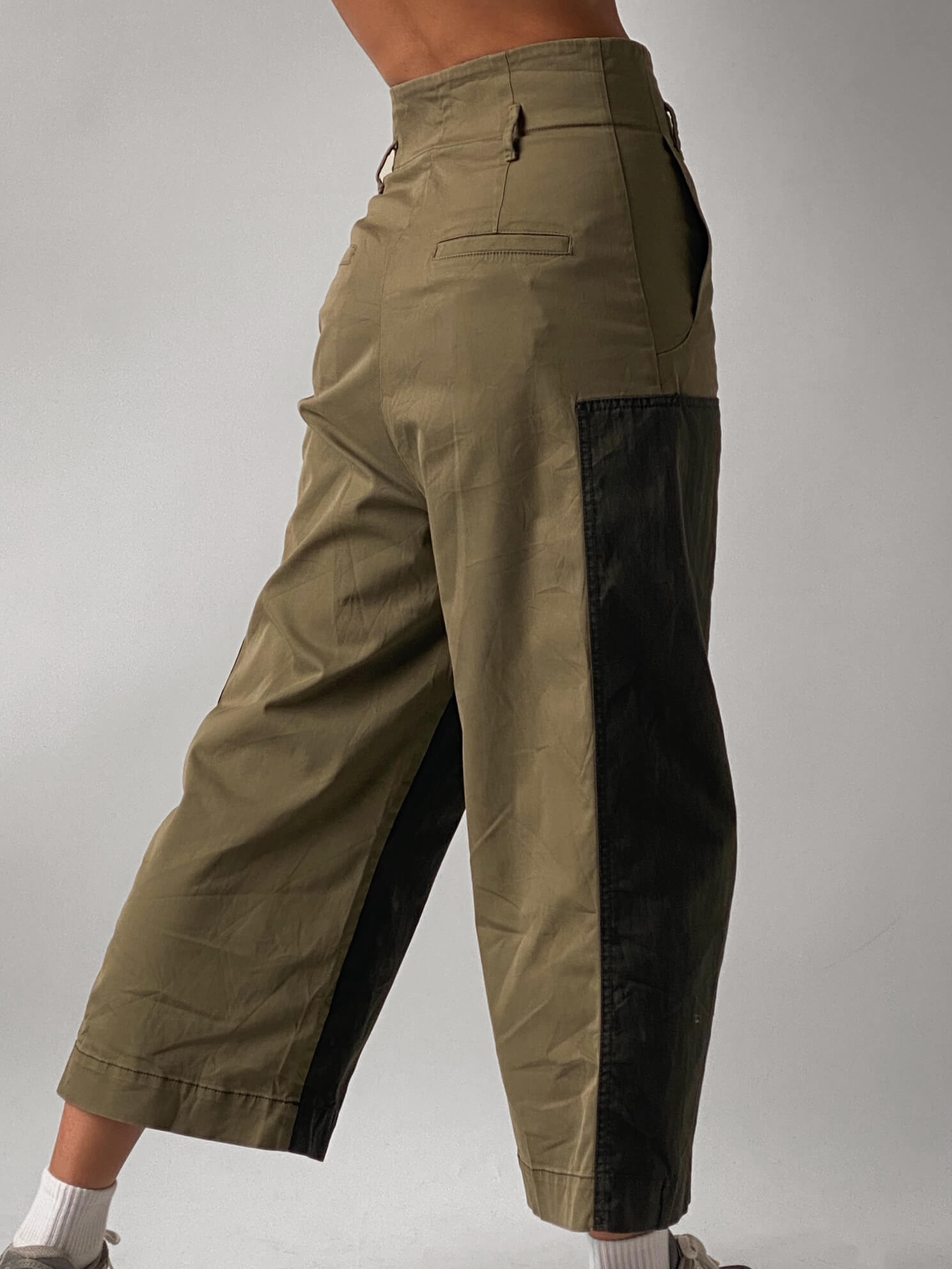 WEEKEND MAX MARA Paper Bag Wide Leg Trousers | XS/S